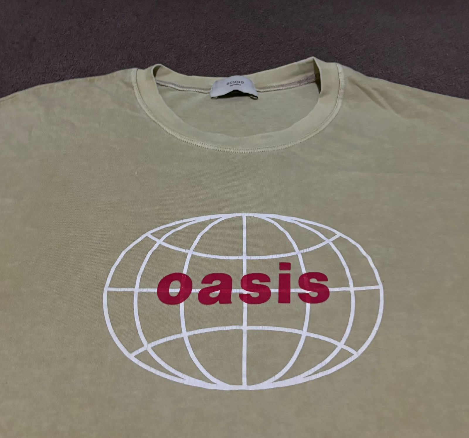 Band Tees Vtg Oasis Tour 1998 Shirt,Radiohead,Blur Size US XL / EU 56 / 4 - 4 Thumbnail