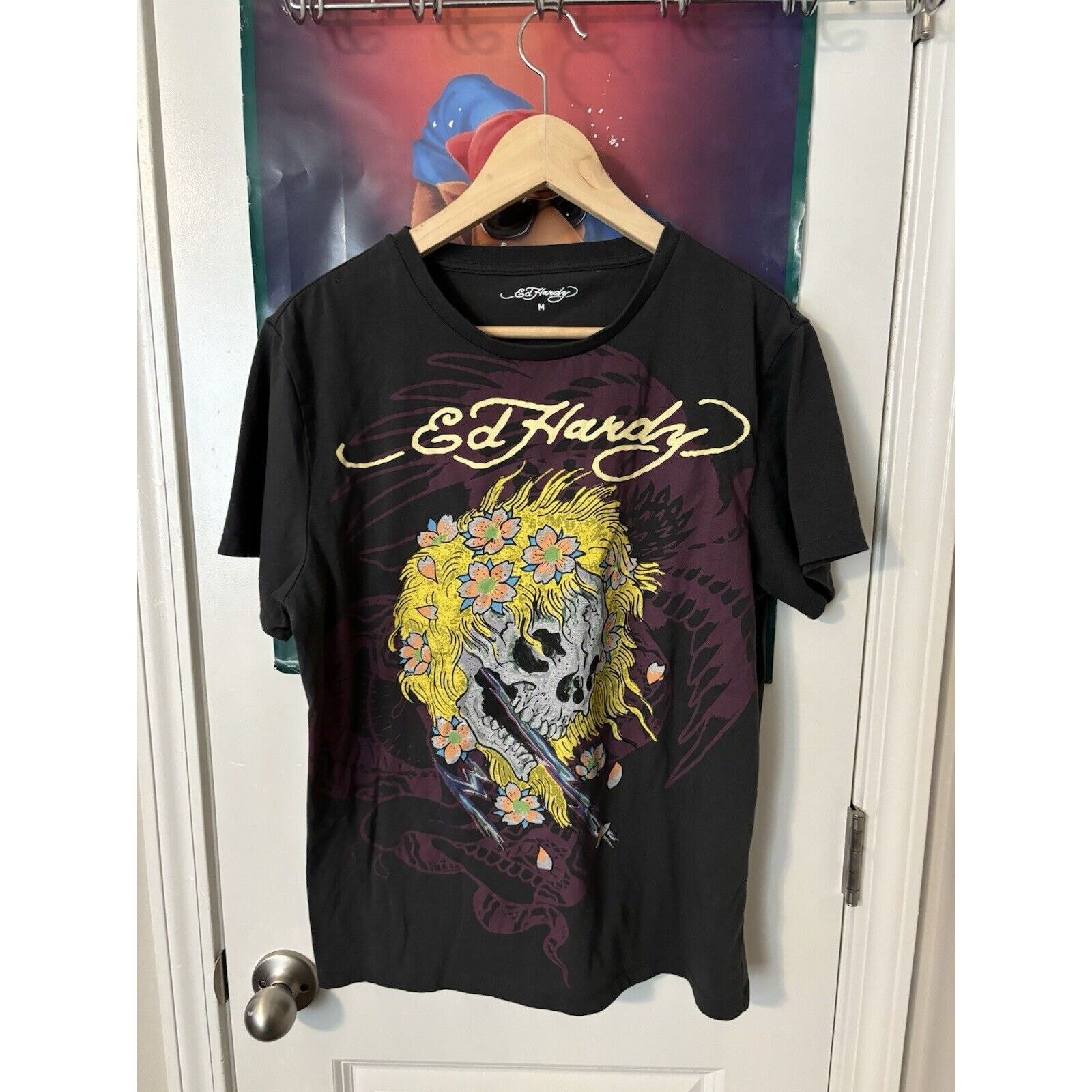 Other Vintage Ed Hardy y2k ladies shirt size medium grey Size US M / EU 48-50 / 2 - 2 Thumbnail