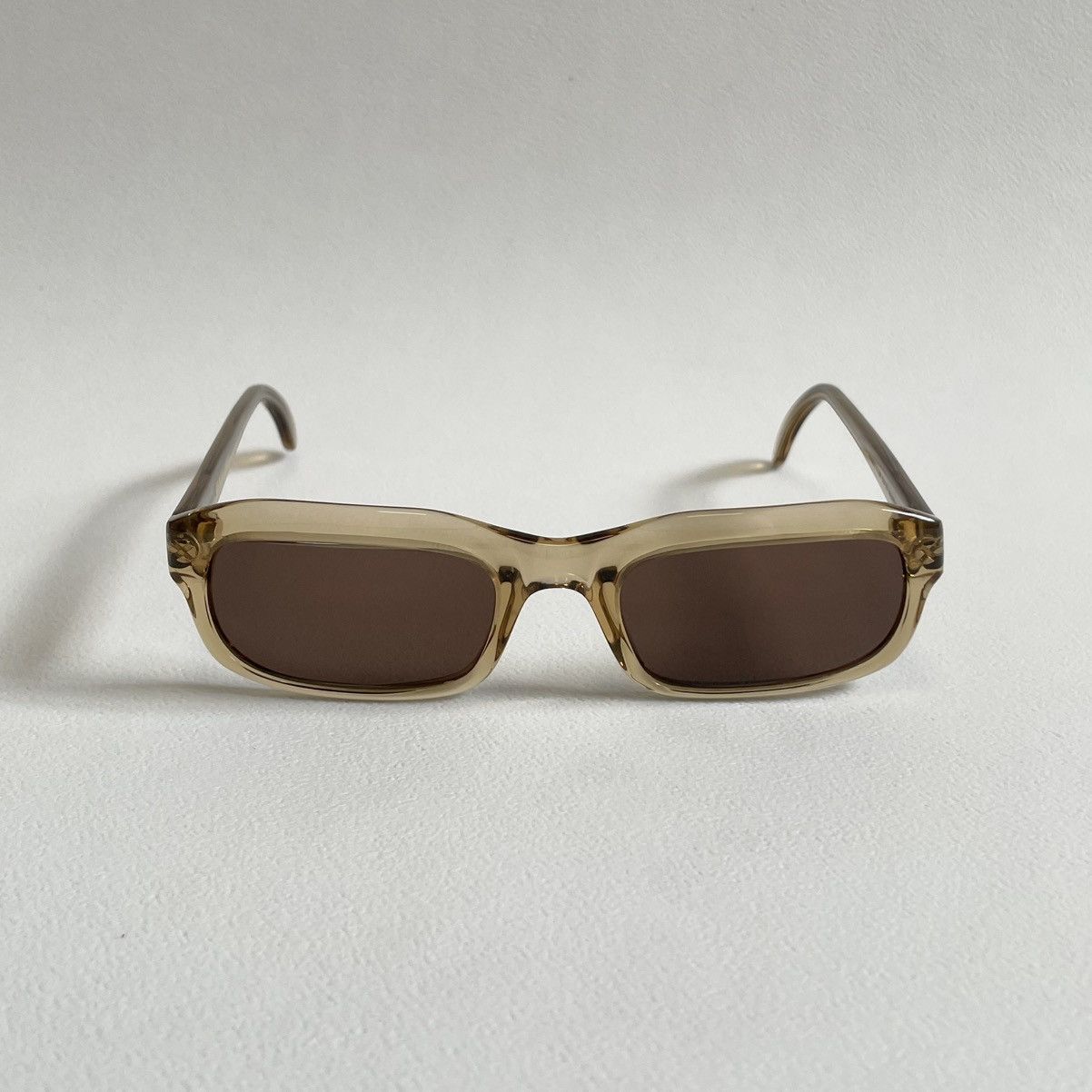 Cutler and Gross Translucent Honey Frame Vintage Sunglasses Size ONE SIZE - 1 Thumbnail