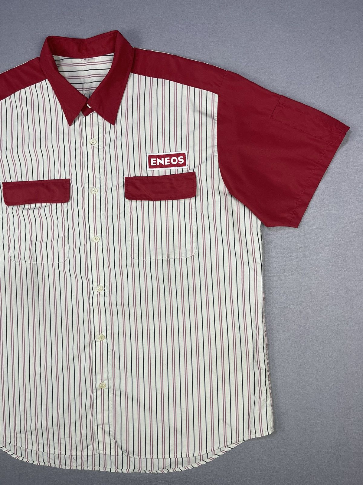 Vintage RACING🏁 Vintage ENEOS Short Sleeve Uniform Size US L / EU 52-54 / 3 - 3 Thumbnail