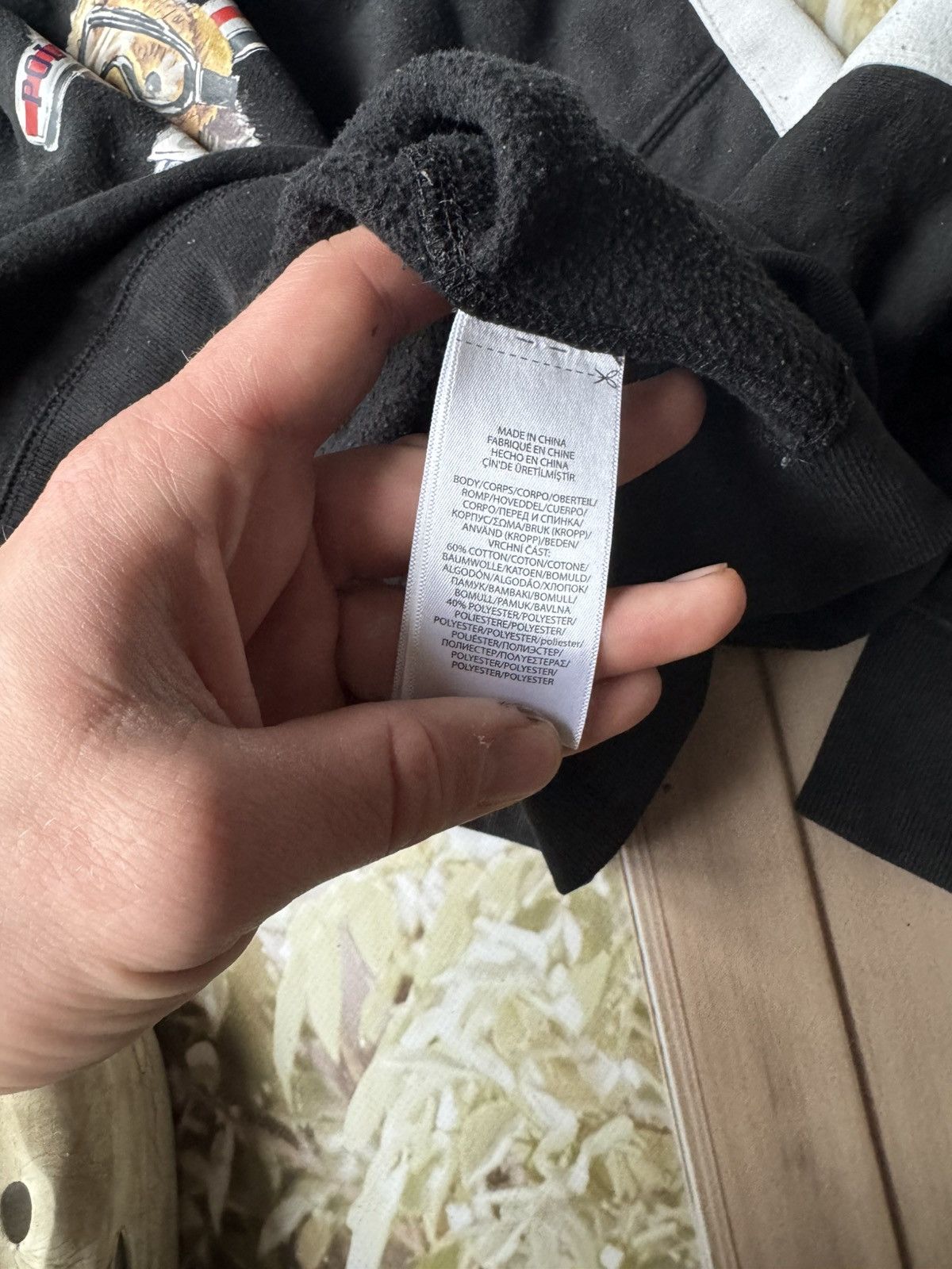 Polo Ralph Lauren RARE Polo Ralph Lauren Ski Bear Crewneck Black Vintage Style Size US M / EU 48-50 / 2 - 7 Thumbnail