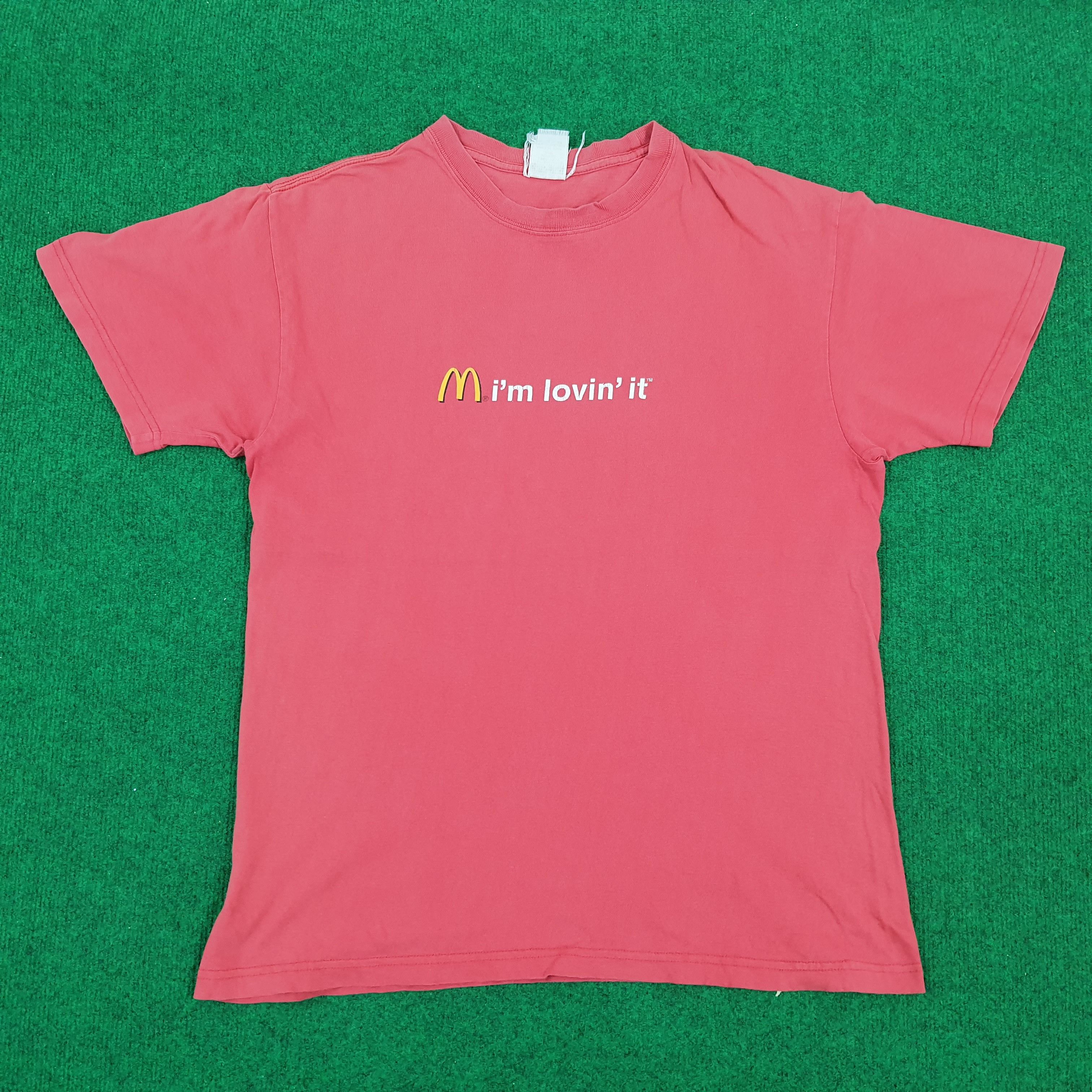 Vintage Vintage McDonald McD Promo I'm Loving'it Tshirt Size US M / EU 48-50 / 2 - 1 Thumbnail