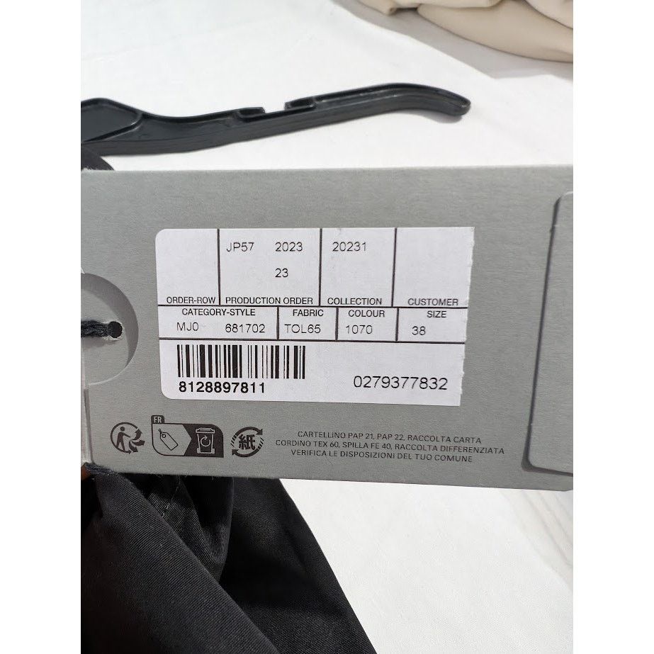 Balenciaga o1rshd1 Shirt Allover Poplin in Black/White Size US S / EU 44-46 / 1 - 13 Thumbnail