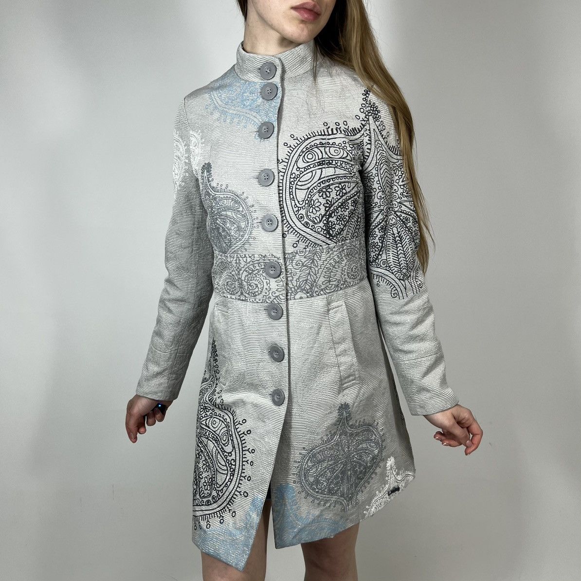 Desigual Vintage Y2K Desigual Boho Retro Japanese Style Coat Jacket Size M / US 6-8 / IT 42-44 - 1 Thumbnail