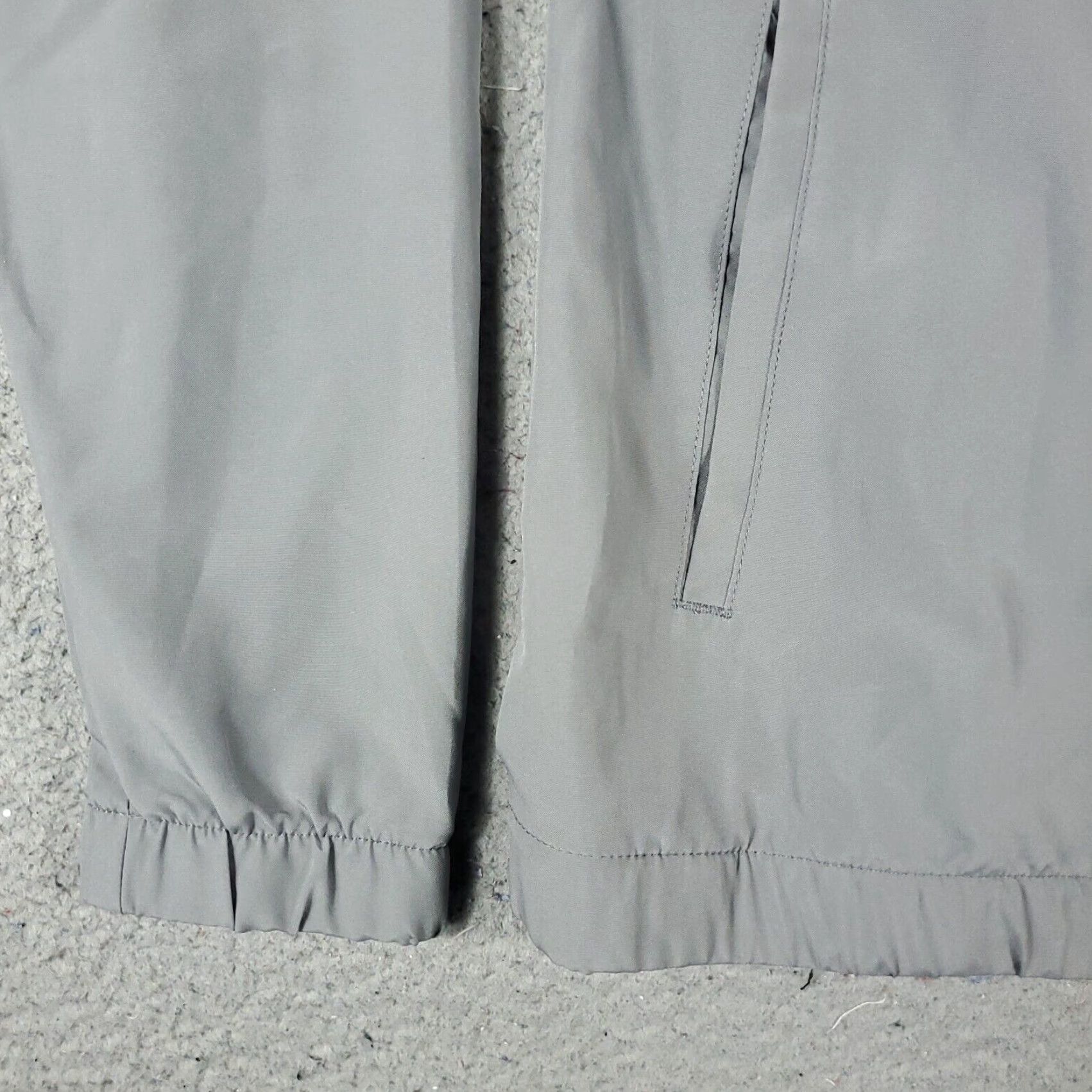 Adidas ADIDAS Windbreaker Jacket Womens Medium Gray Full Zip Activewear Sports Size L / US 10 / IT 46 - 3 Thumbnail