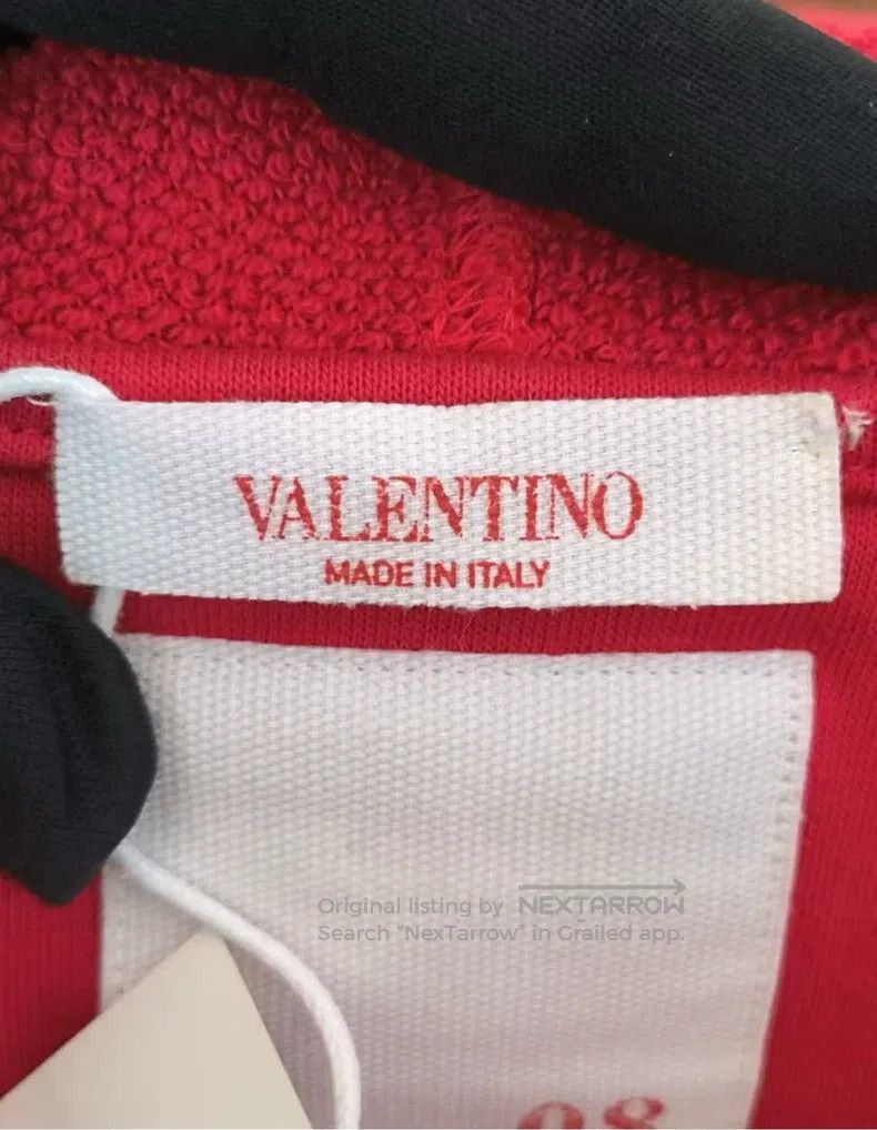 Other Valentino Spring and autumn red cotton Size S / US 4 / IT 40 - 4 Thumbnail