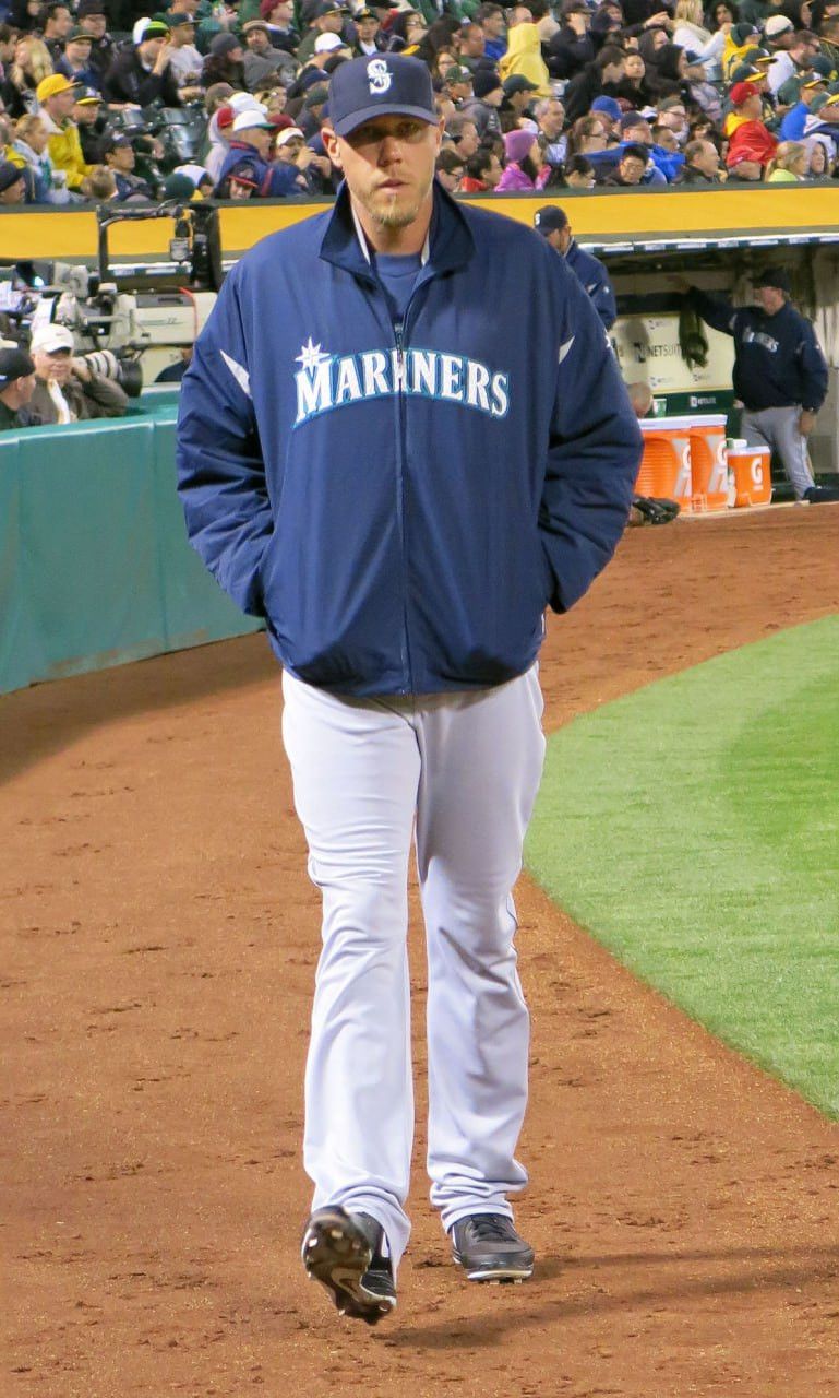 MLB × Majestic × Vintage 90s Marimers MLB Majestic Vintage Big Logo Jacket Size US XXL / EU 58 / 5 - 18 Thumbnail