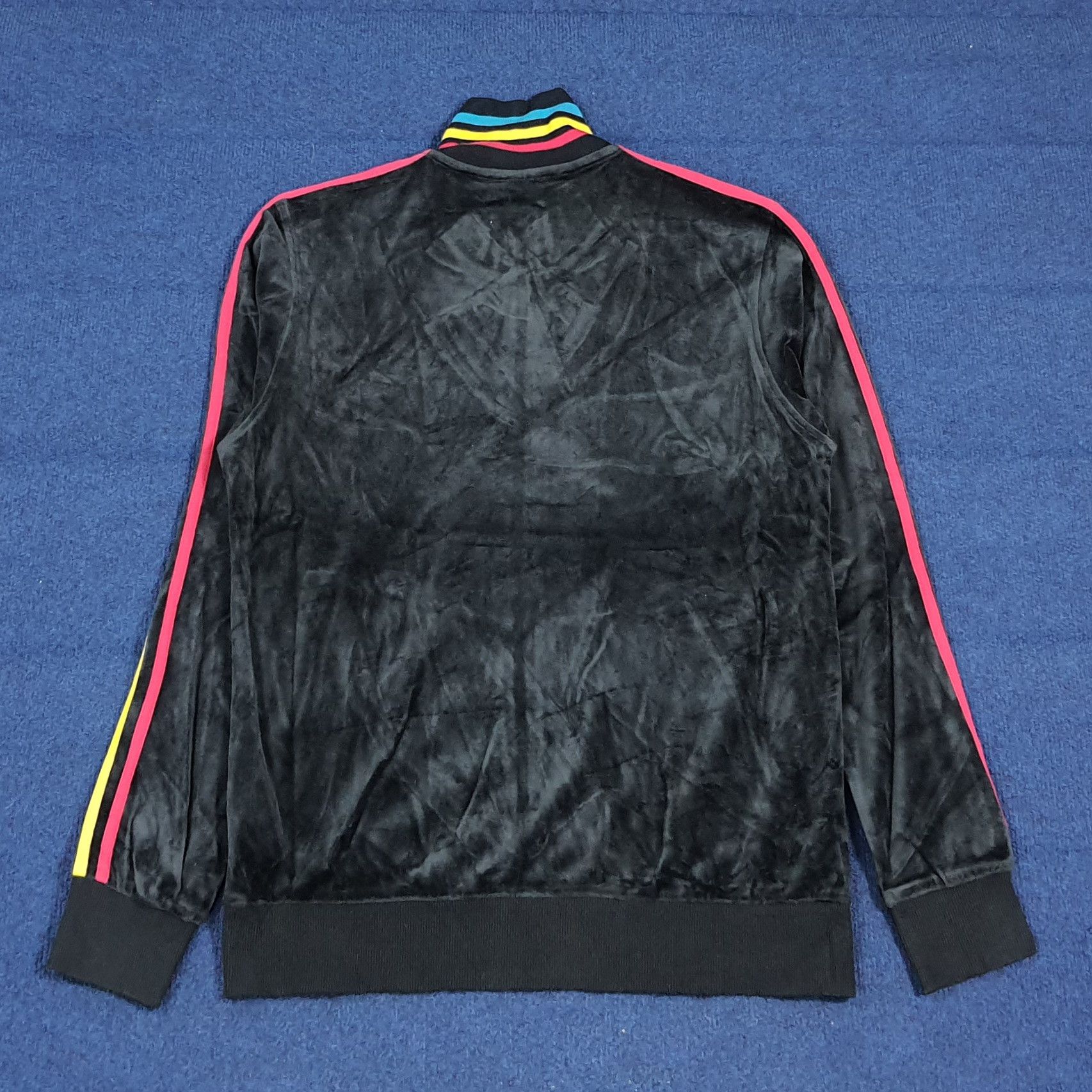 Adidas Vintage Adidas NEO Velour Track Velvet Jacket C283N12 Size US S / EU 44-46 / 1 - 3 Thumbnail