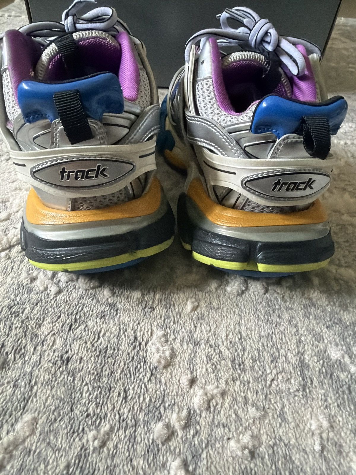 Balenciaga Balenciaga Track Sneaker 'Metallic Multi' Size US 7 / IT 37 - 3 Thumbnail