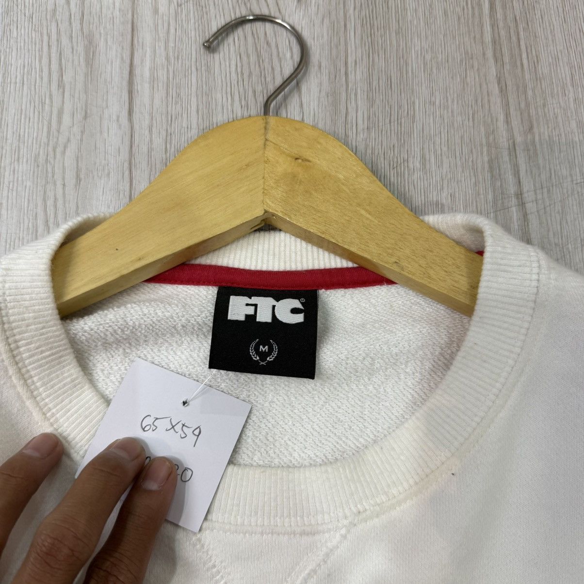 FTC FTC skateboarding sweatshirt triangle nineteen eighty six Size US M / EU 48-50 / 2 - 4 Thumbnail