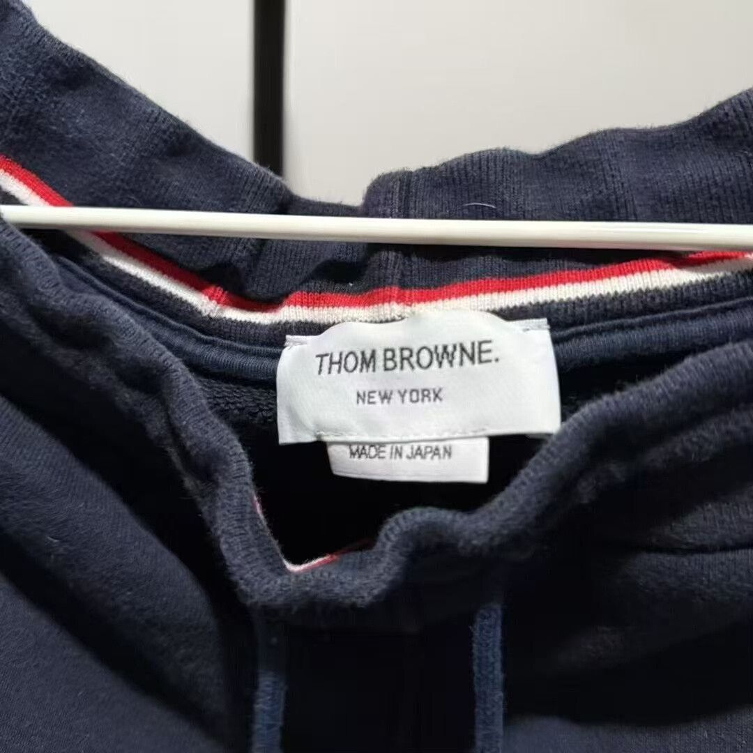 Thom Browne thom browne navy knit stripe joggers Size US 30 / EU 46 - 3 Thumbnail