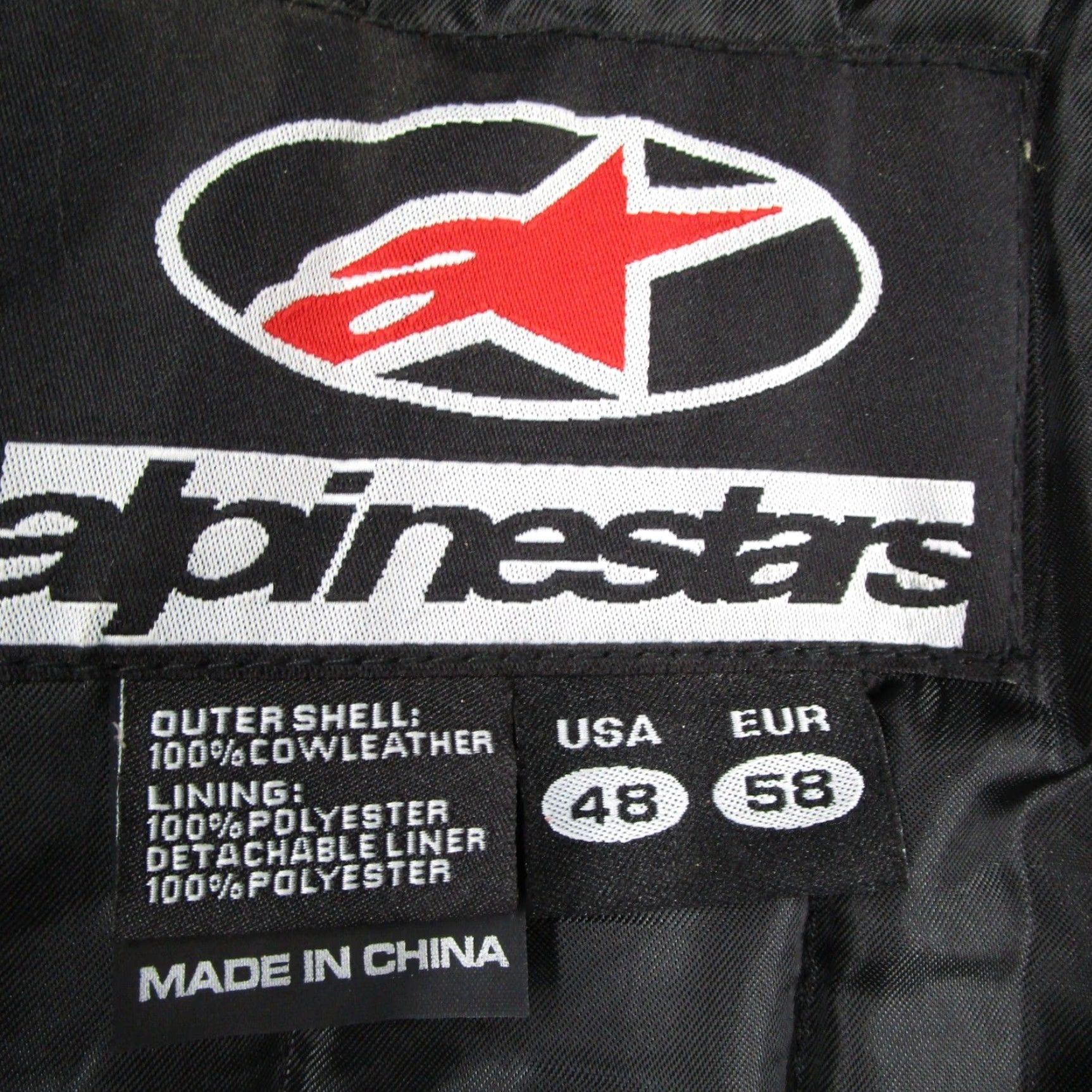 Alpinestars Alpinestars Barcelona LHT Leather Motorcycle Jacket Mens 48 Red Black Zip Full Zip Pockets Leather Racing Riding 90s City Vintage? Size US M / EU 48-50 / 2 - 3 Thumbnail
