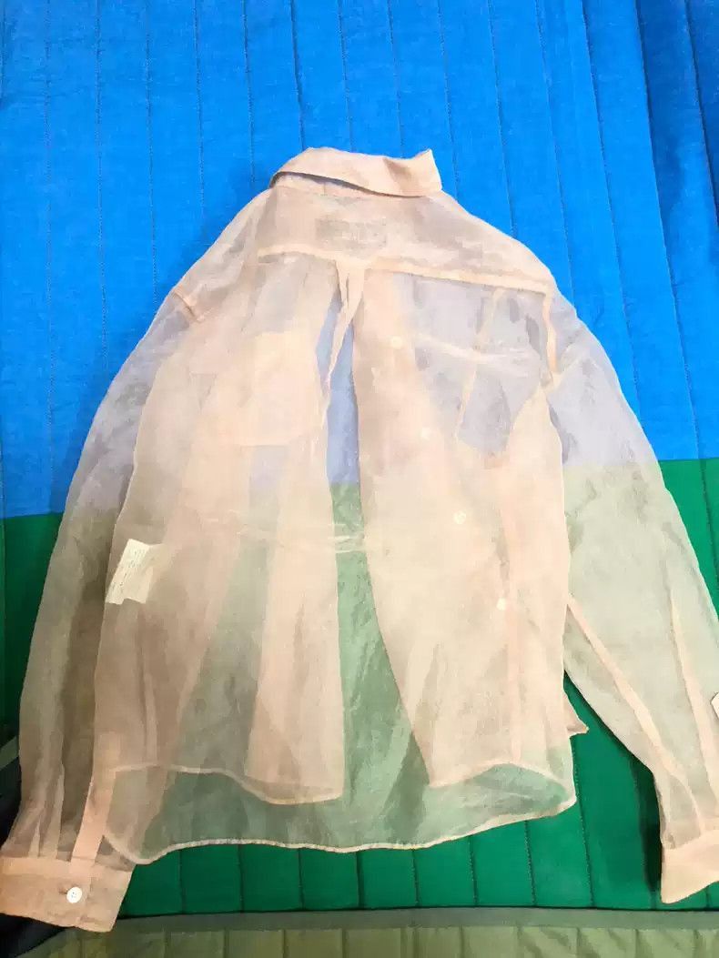 Comme des Garcons comme des garcons perspective sheer shirt 2505-Nextarrow Size US M / EU 48-50 / 2 - 2 Thumbnail