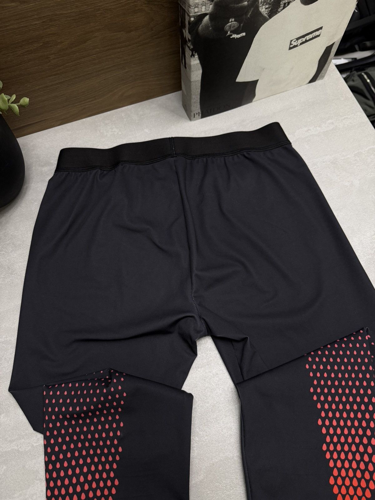 Givenchy Givenchy Black Paris Sport Leggings size 40(s-m) Size 27" / US 4 / IT 40 - 10 Thumbnail