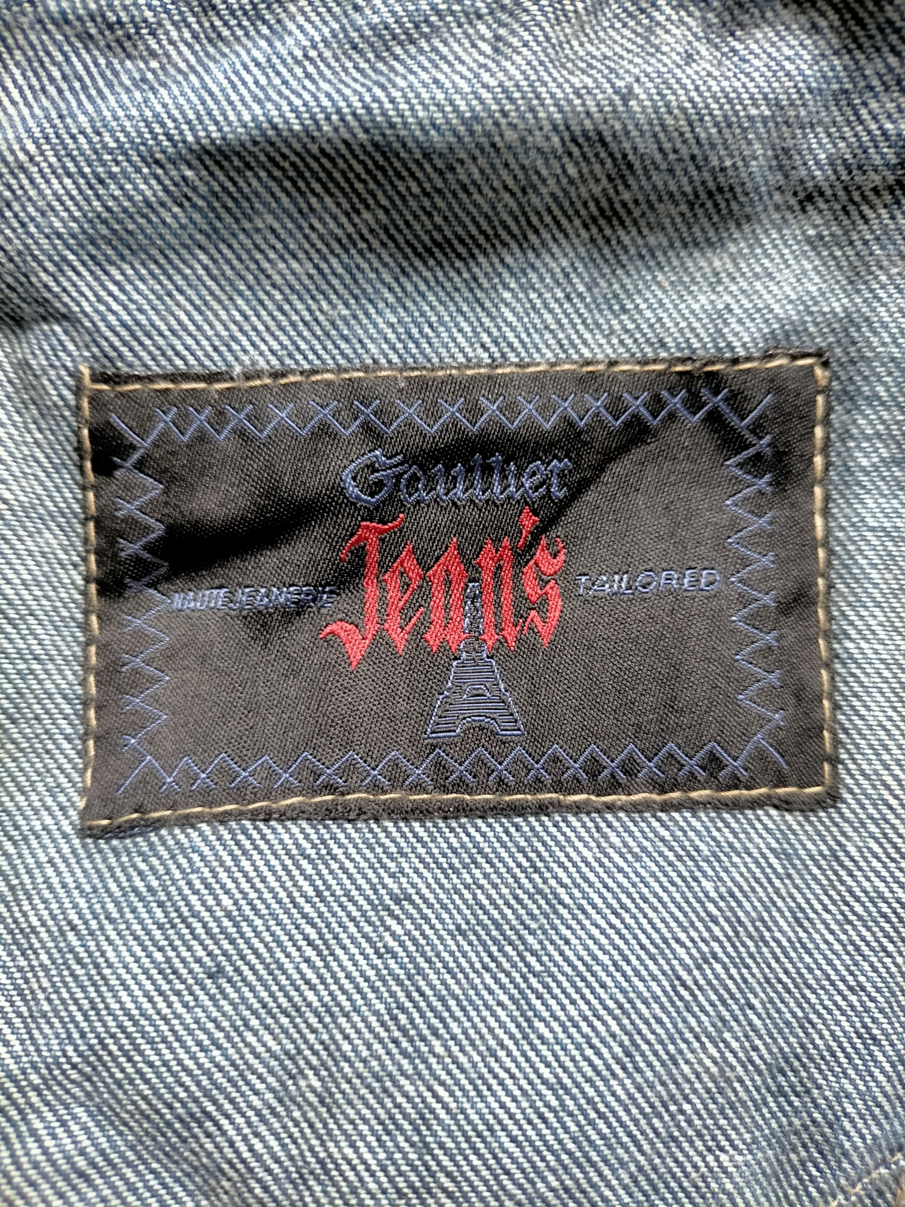 Jean Paul Gaultier Gaultier Jeans Trucker Denim Jacket Size US S / EU 44-46 / 1 - 24 Thumbnail