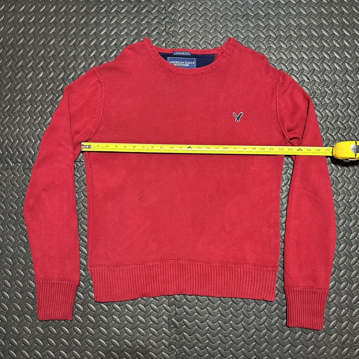 American Eagle Outfitters American Eagle Crewneck Sweater Red Vintage Fit Mens Large Size US L / EU 52-54 / 3 - 3 Thumbnail