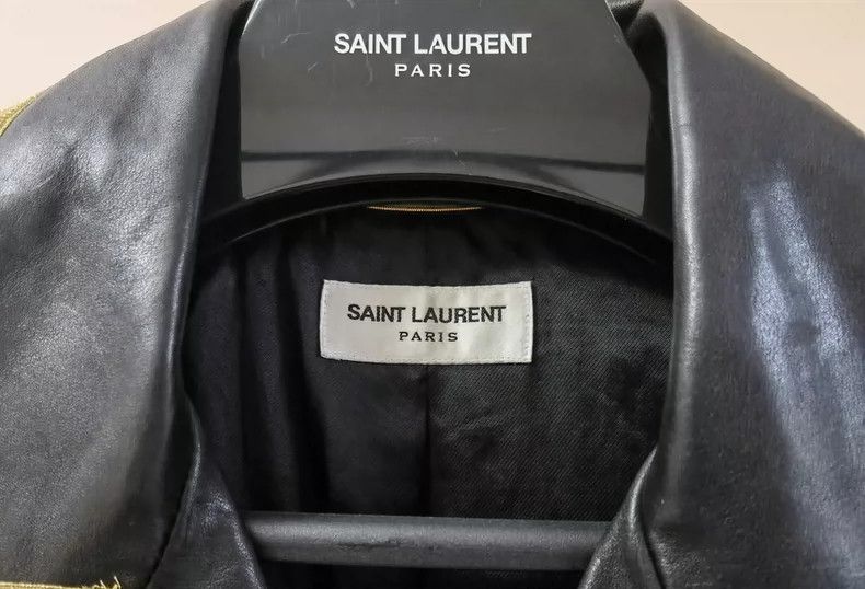 Saint Laurent Paris Saint Laurent Paris 2015 SS Palace Leather jacket Size M / US 6-8 / IT 42-44 - 3 Thumbnail