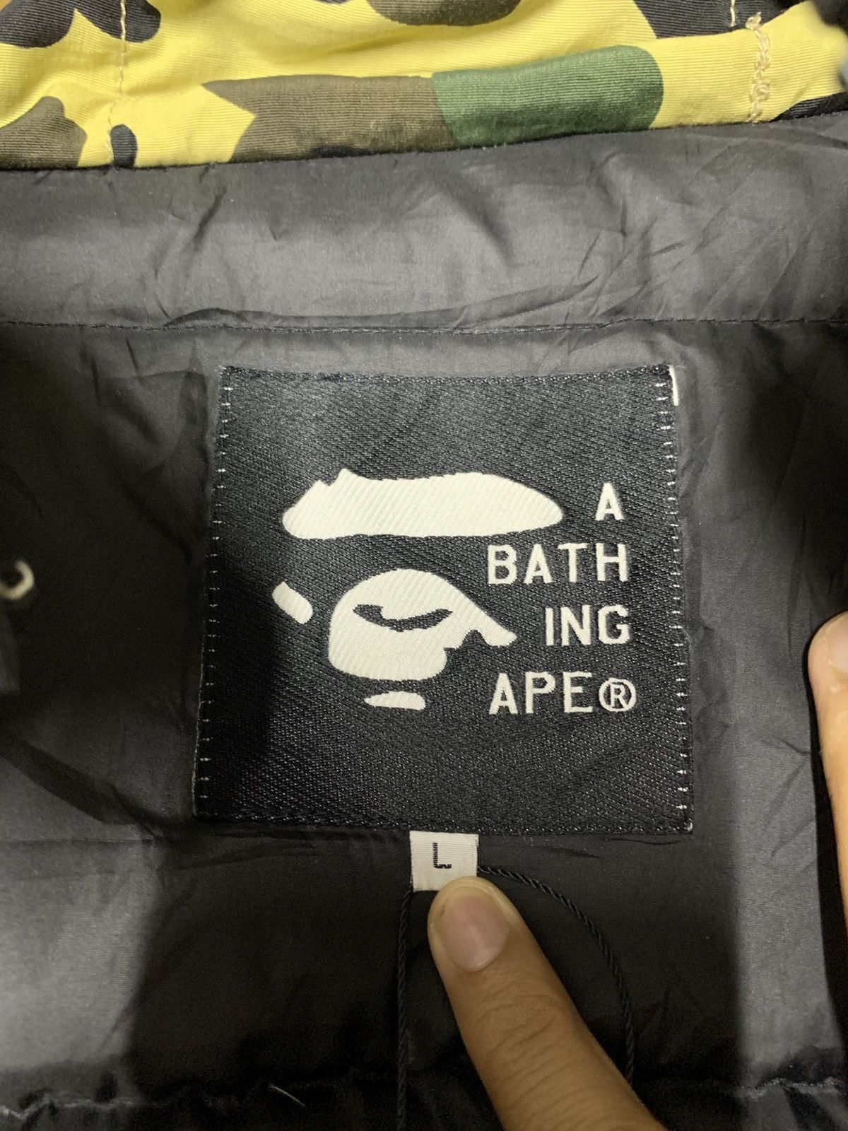 Bape Vintage BAPE 1st Camo Snowboard Puffer Down Jacket Size US L / EU 52-54 / 3 - 22 Thumbnail