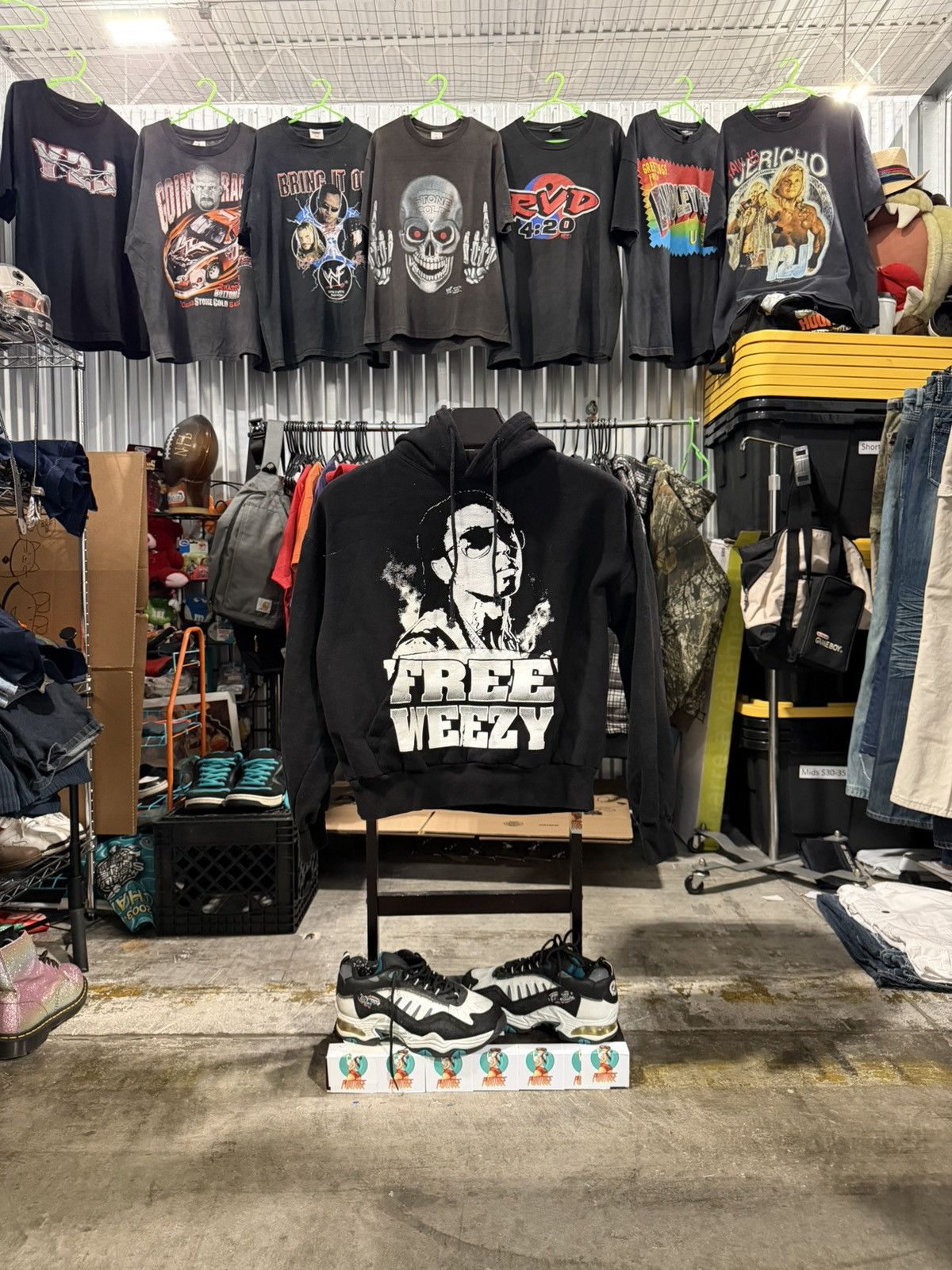 Lil Wayne 2000s Vintage Lil Wayne FREE WEEZY Hoodie Small Size US S / EU 44-46 / 1 - 1 Thumbnail