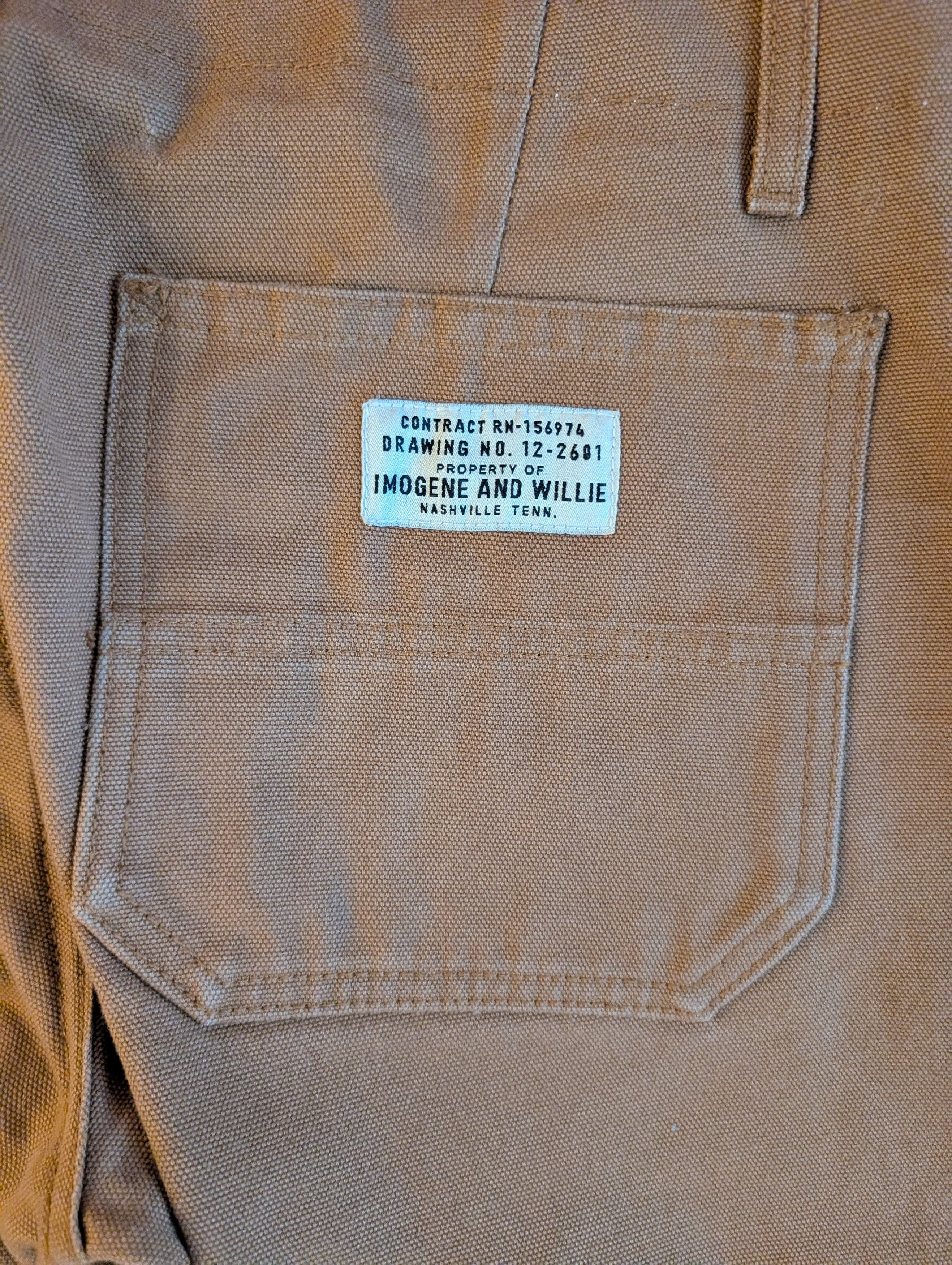 Imogene + Willie Imogene + Willie Hencye Canvas Work Pants Made in USA Size US 28 / EU 44 - 6 Thumbnail