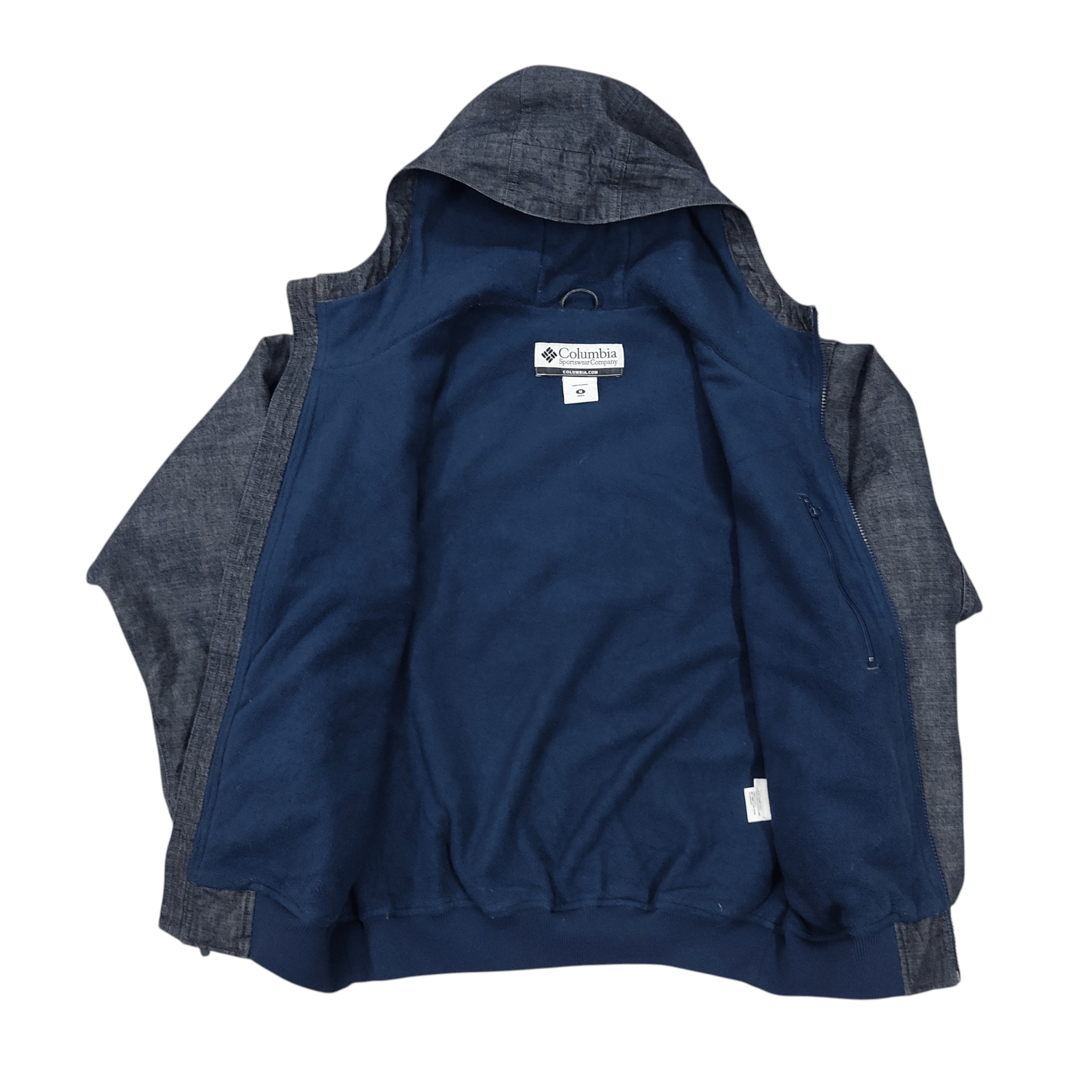 Columbia Columbia Loma Vista Fleece-Lined Denim Look Hooded Jacket Size US M / EU 48-50 / 2 - 5 Thumbnail