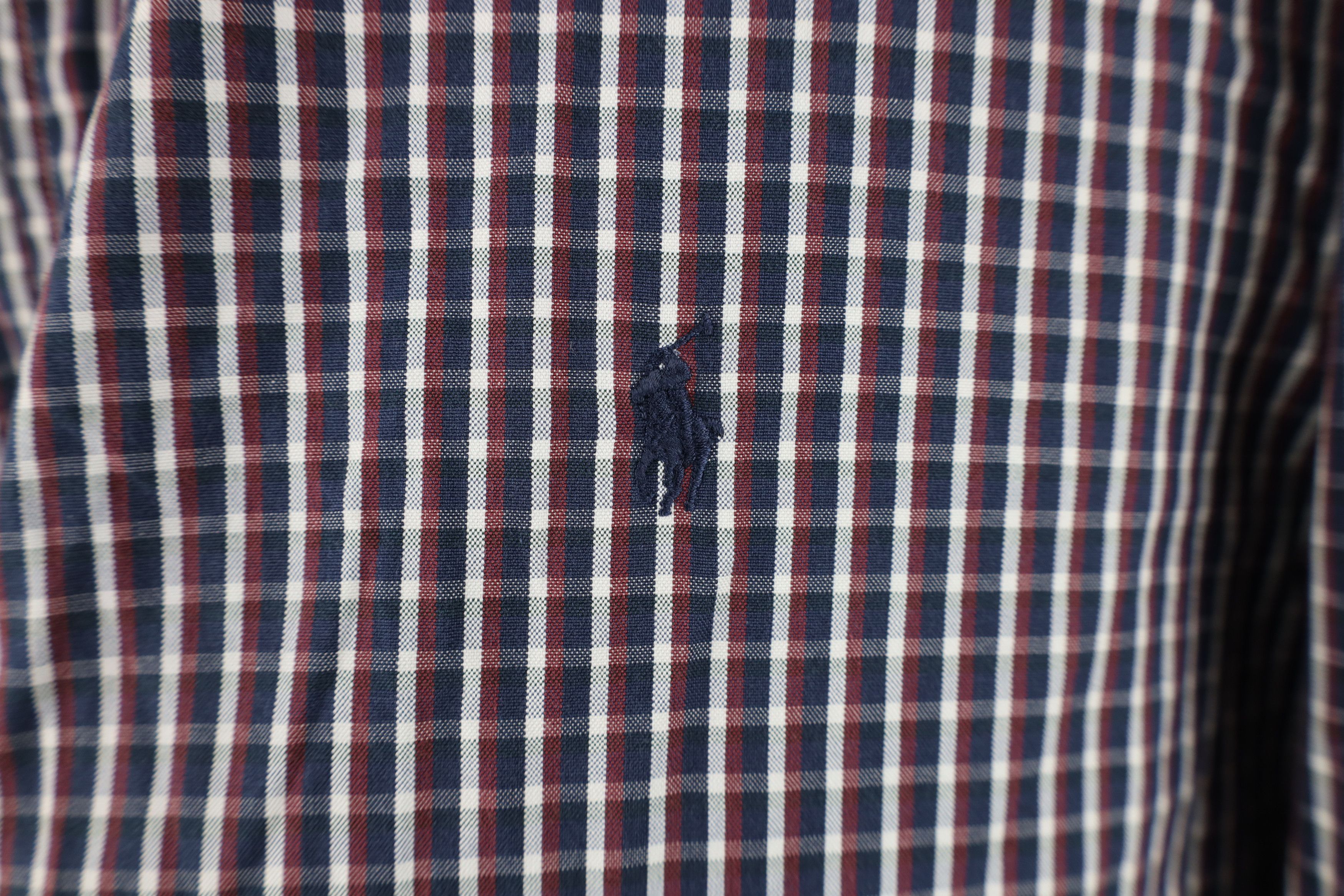 Polo Ralph Lauren Vintage 90s Ralph Lauren Oxford Button Down Shirt Plaid Size US M / EU 48-50 / 2 - 4 Thumbnail