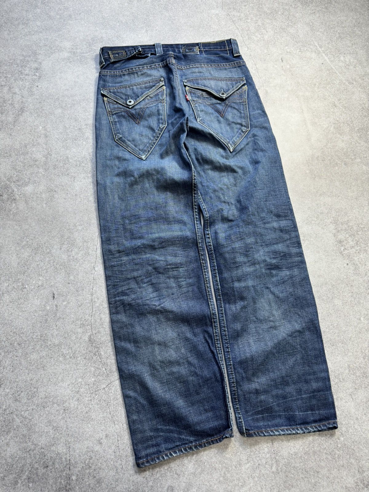 Levi's Vintage Archived Levis Engineered Buckle back Japan Hysteric Size US 30 / EU 46 - 3 Thumbnail
