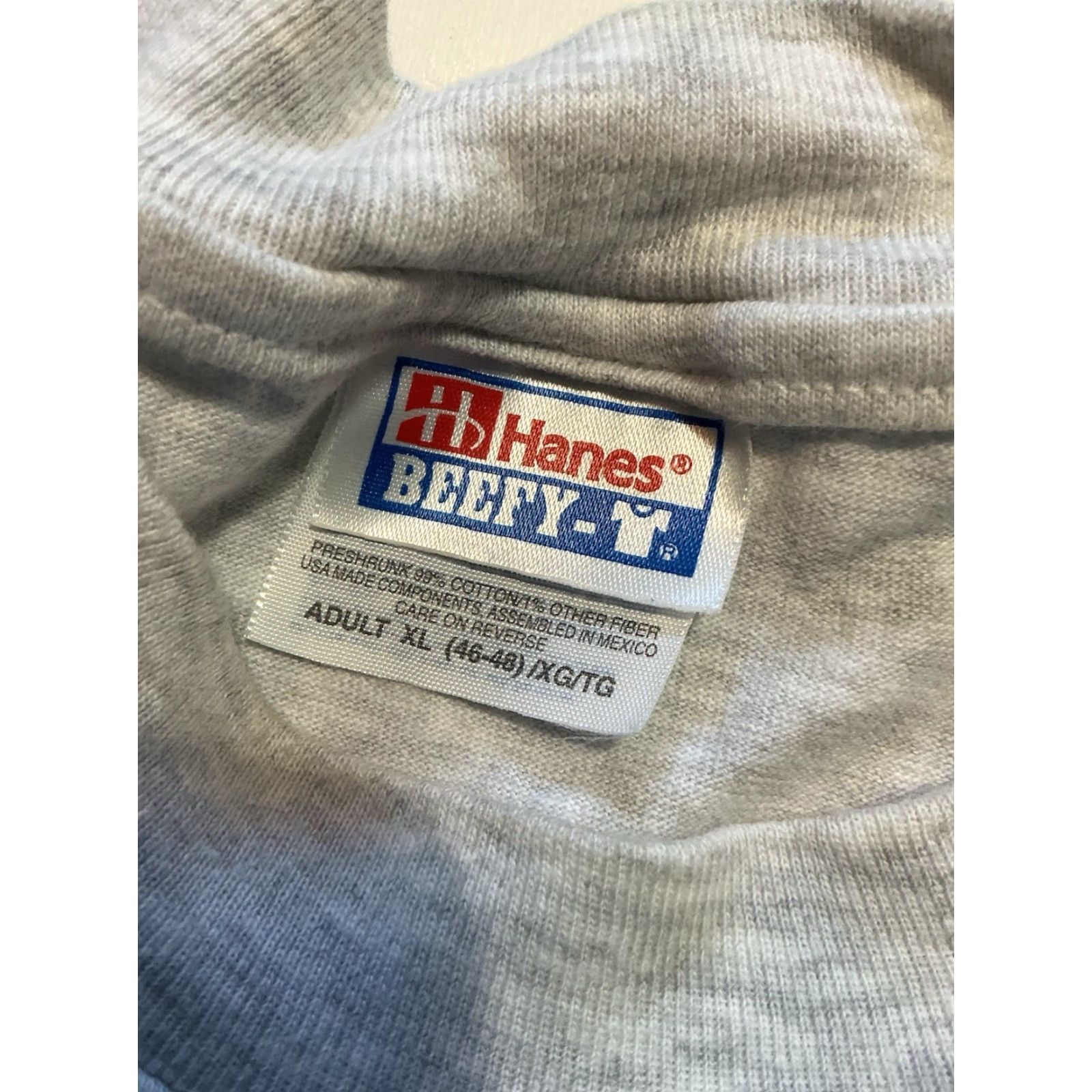 Hanes VINTAGE LAFD T-Shirt Hanes Gray XL Firefighters Training Graphic Mens Size US XL / EU 56 / 4 - 8 Thumbnail