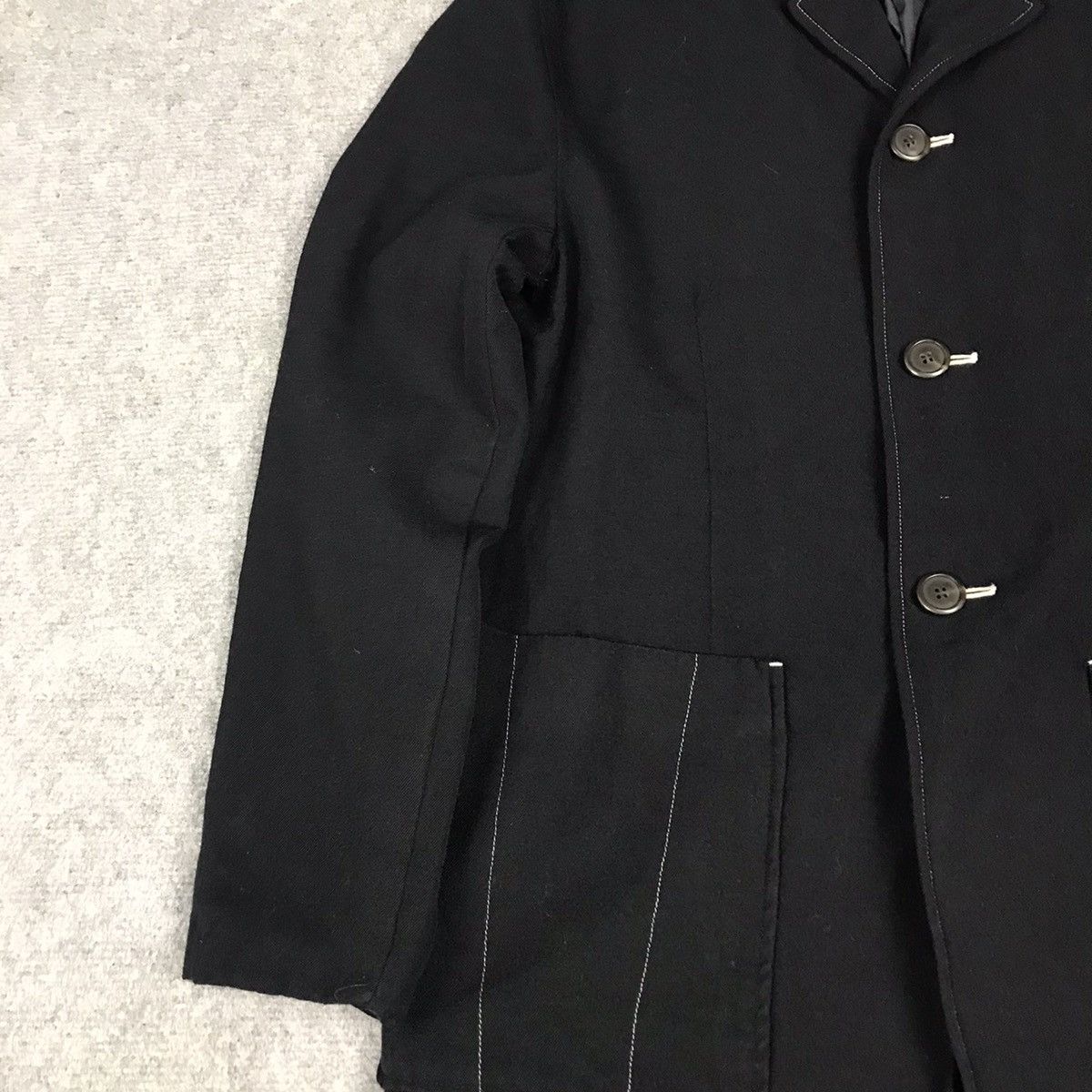 Issey Miyake ISSEY MIYAKE WOOL JAPAN STYLE COAT JACKET Size US M / EU 48-50 / 2 - 4 Thumbnail