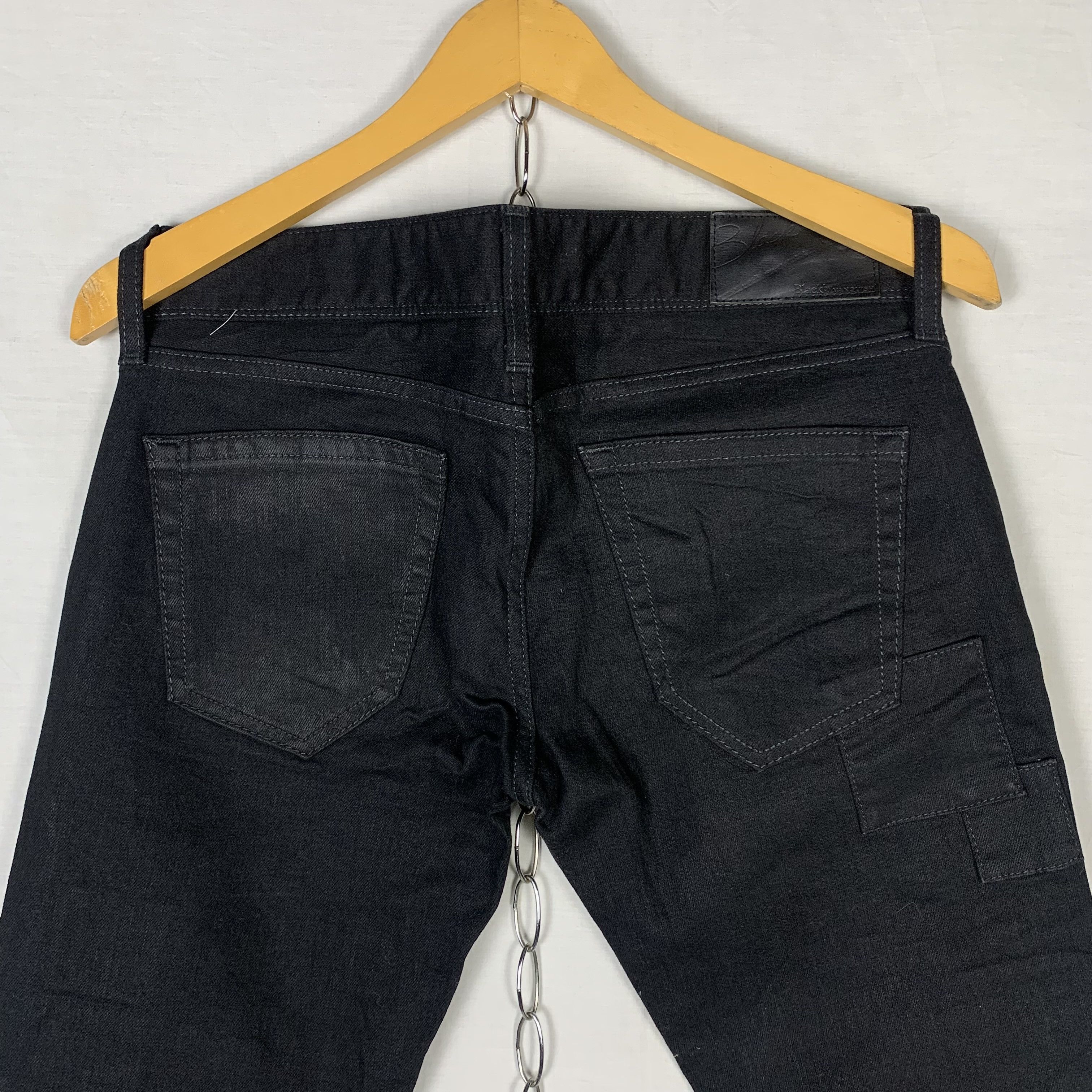 Vanquish Black By Vanquish Patchwork Pants Size US 31 - 6 Thumbnail