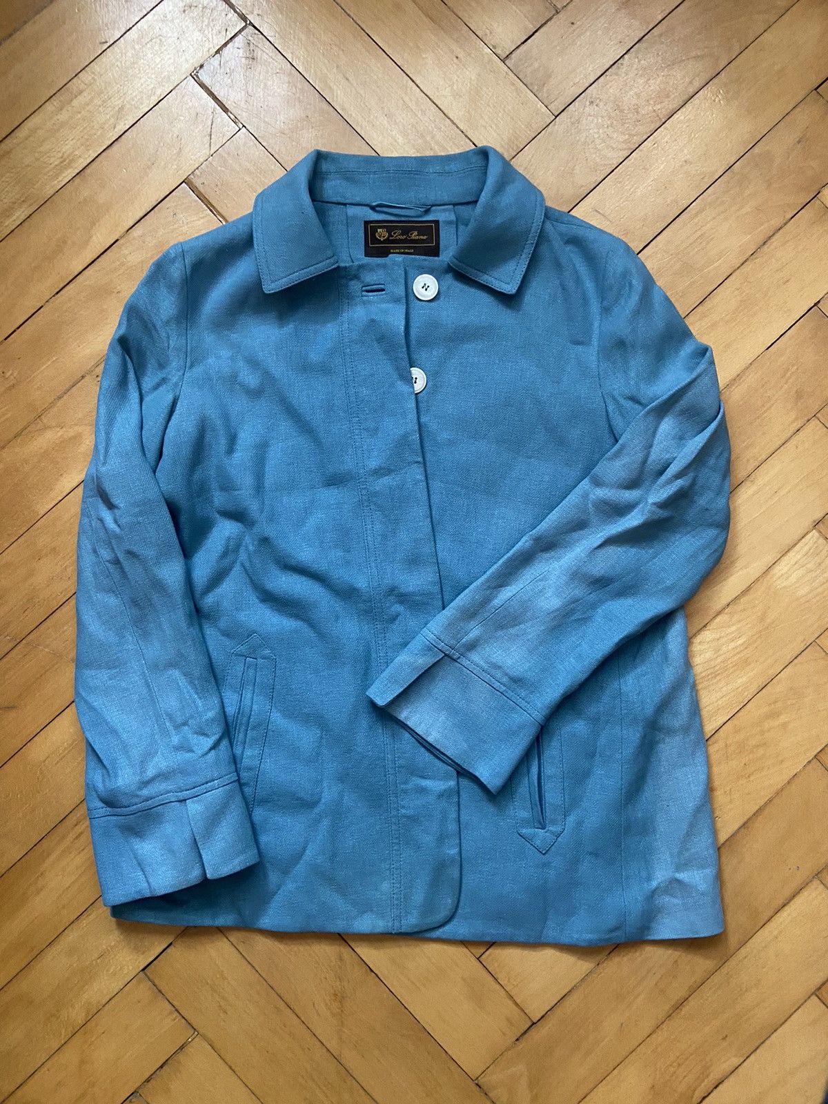 image of Loro Piana Woman’S Blazer in Blue, Women's (Size Medium)