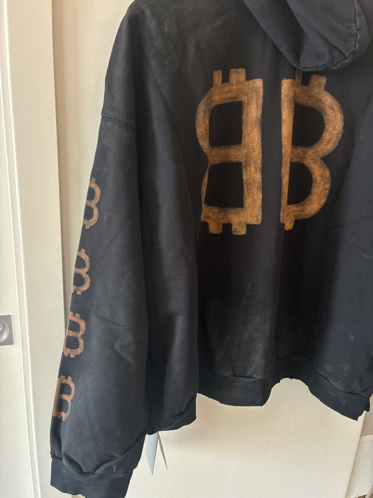 Balenciaga BALENCIAGA Crypto Hoodie Size US L / EU 52-54 / 3 - 9 Thumbnail