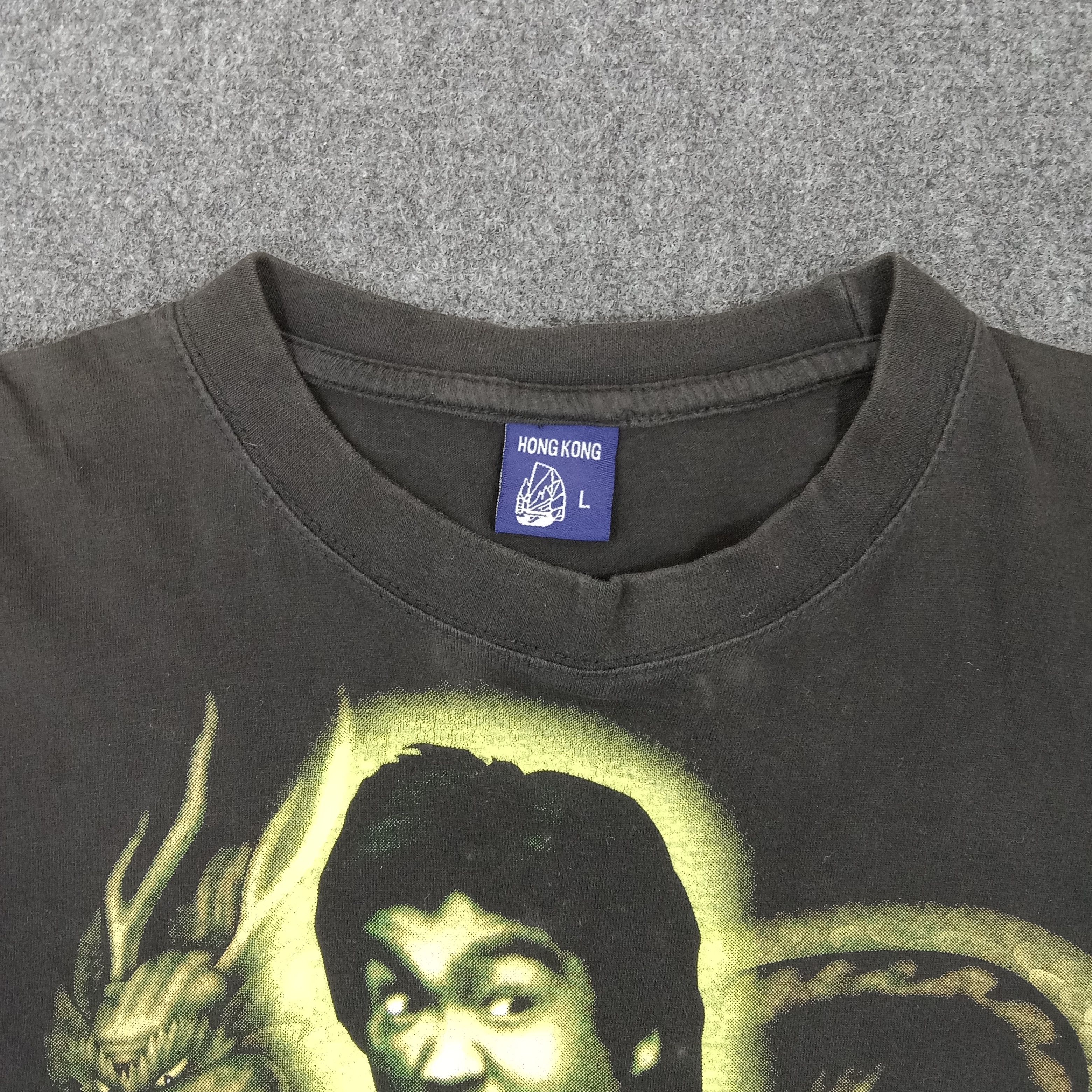Vintage Bruce Lee American Artist Movie Graphic Tshirt Size US M / EU 48-50 / 2 - 4 Thumbnail