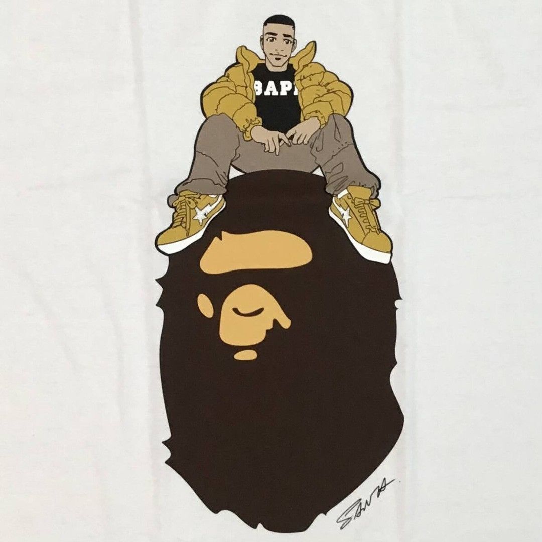 Bape BAPE x Santa Inoue BAPE GALLERY ART T-shirt a bathing ape Size US XL / EU 56 / 4 - 3 Thumbnail