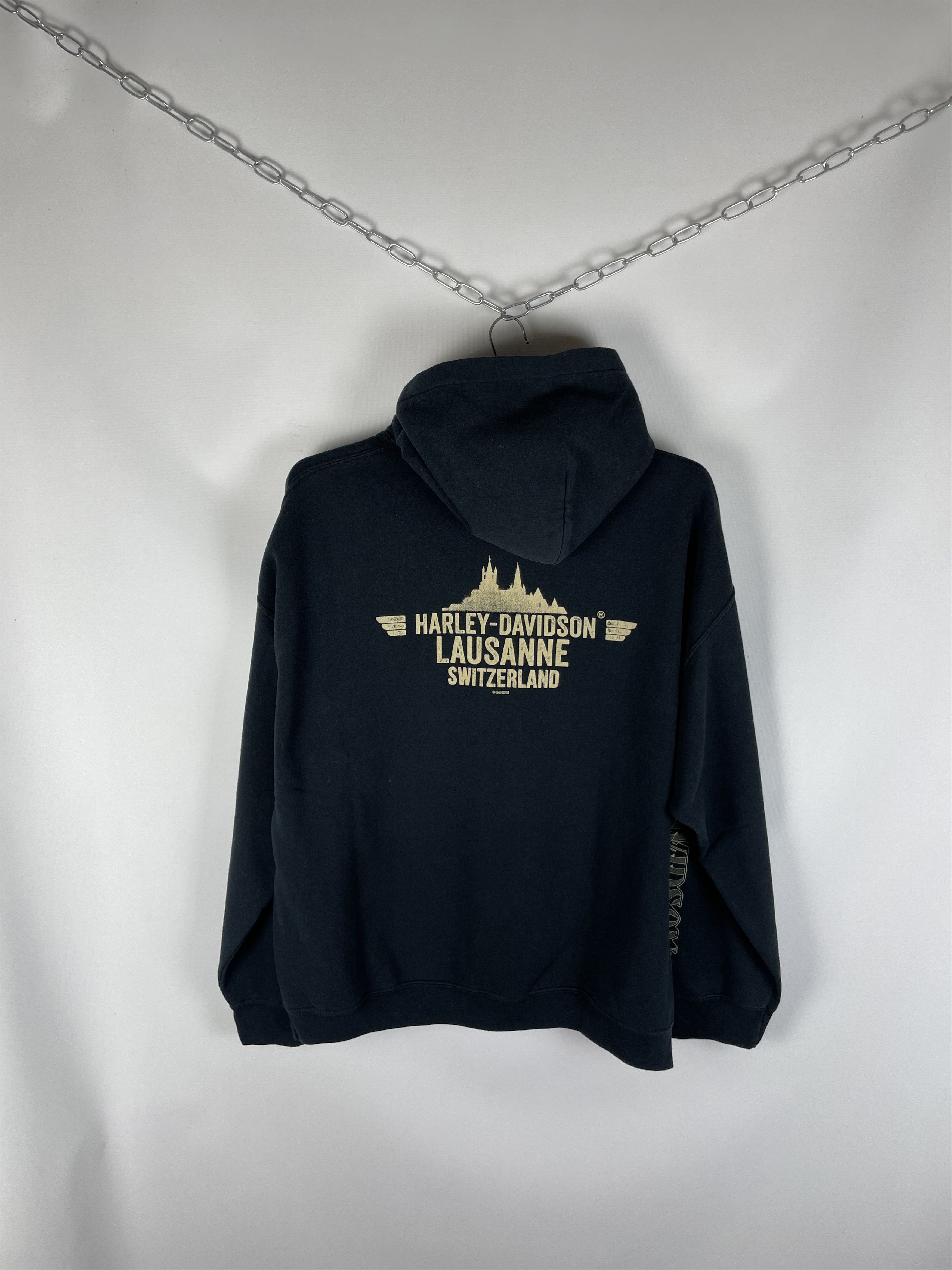 Harley Davidson Vintage HARLEY DAVIDSON Graphic Hoodies Size US XL / EU 56 / 4 - 8 Thumbnail