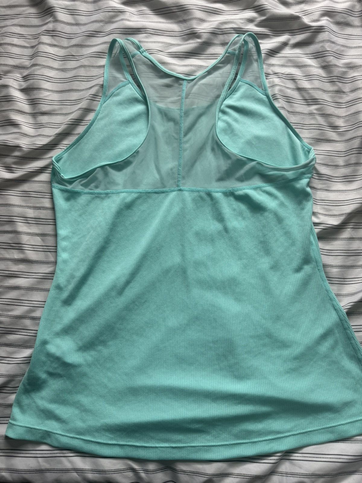 Nike Nike Dri-Fit Turquoise Tank Top Women’s Medium Size M / US 6-8 / IT 42-44 - 3 Thumbnail