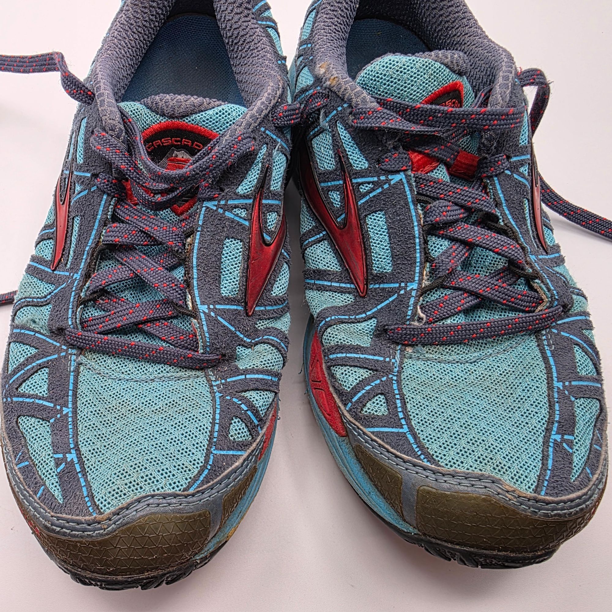 Brooks Brooks Cascadia 8 Womens Size 7 Blue Athletic Shoes Hiking C Size US 7 / IT 37 - 10 Thumbnail