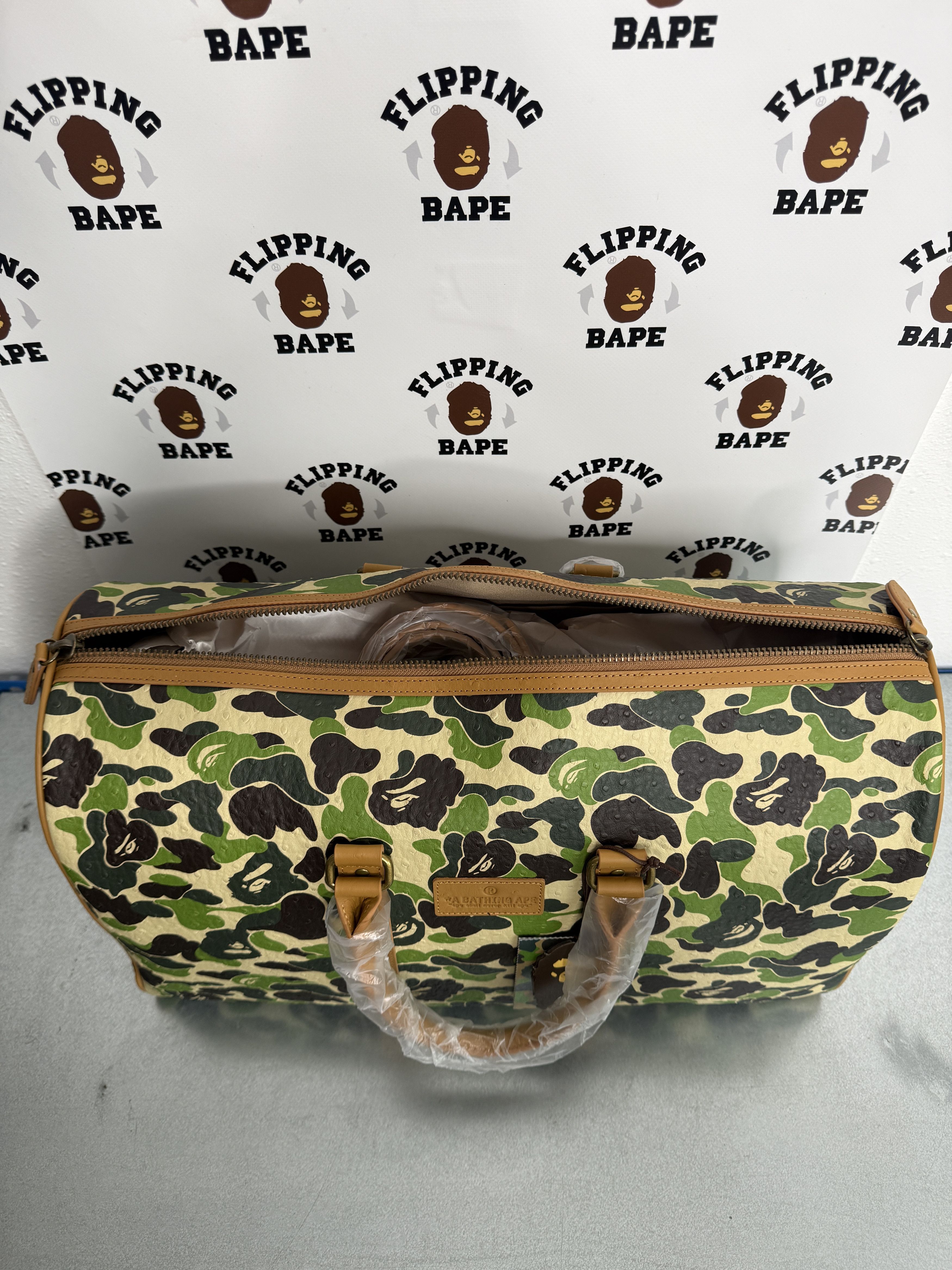 Bape BAPE ABC CAMO PU BOSTON BAG Size ONE SIZE - 13 Thumbnail