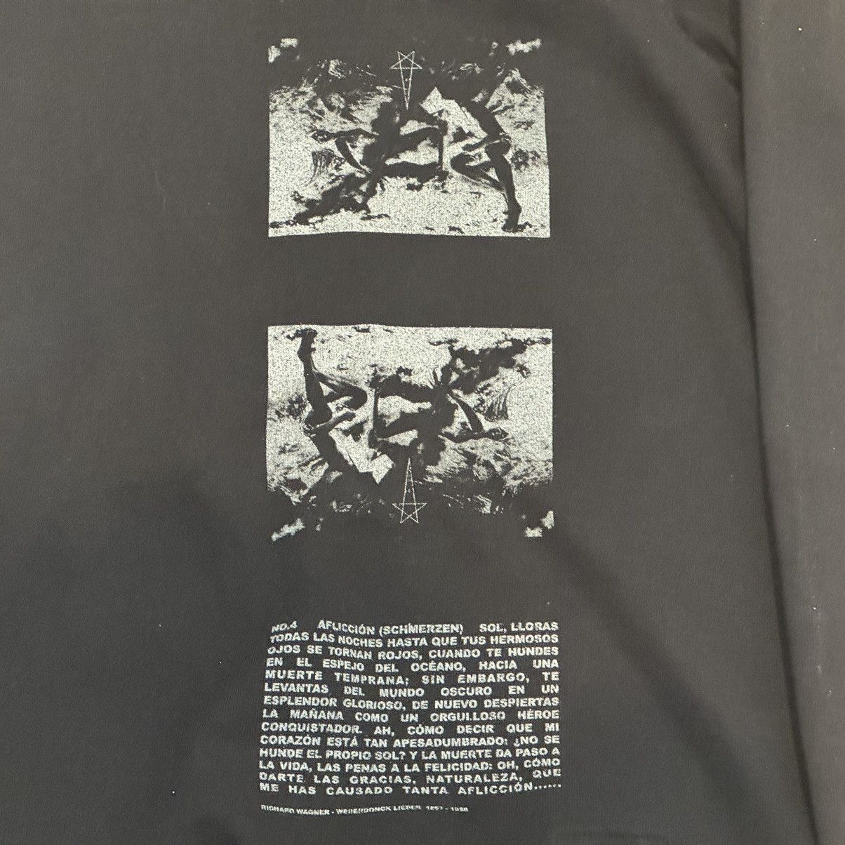 Rick Owens Drkshdw Rick Owen’s pentagram crewneck Size US S / EU 44-46 / 1 - 3 Thumbnail