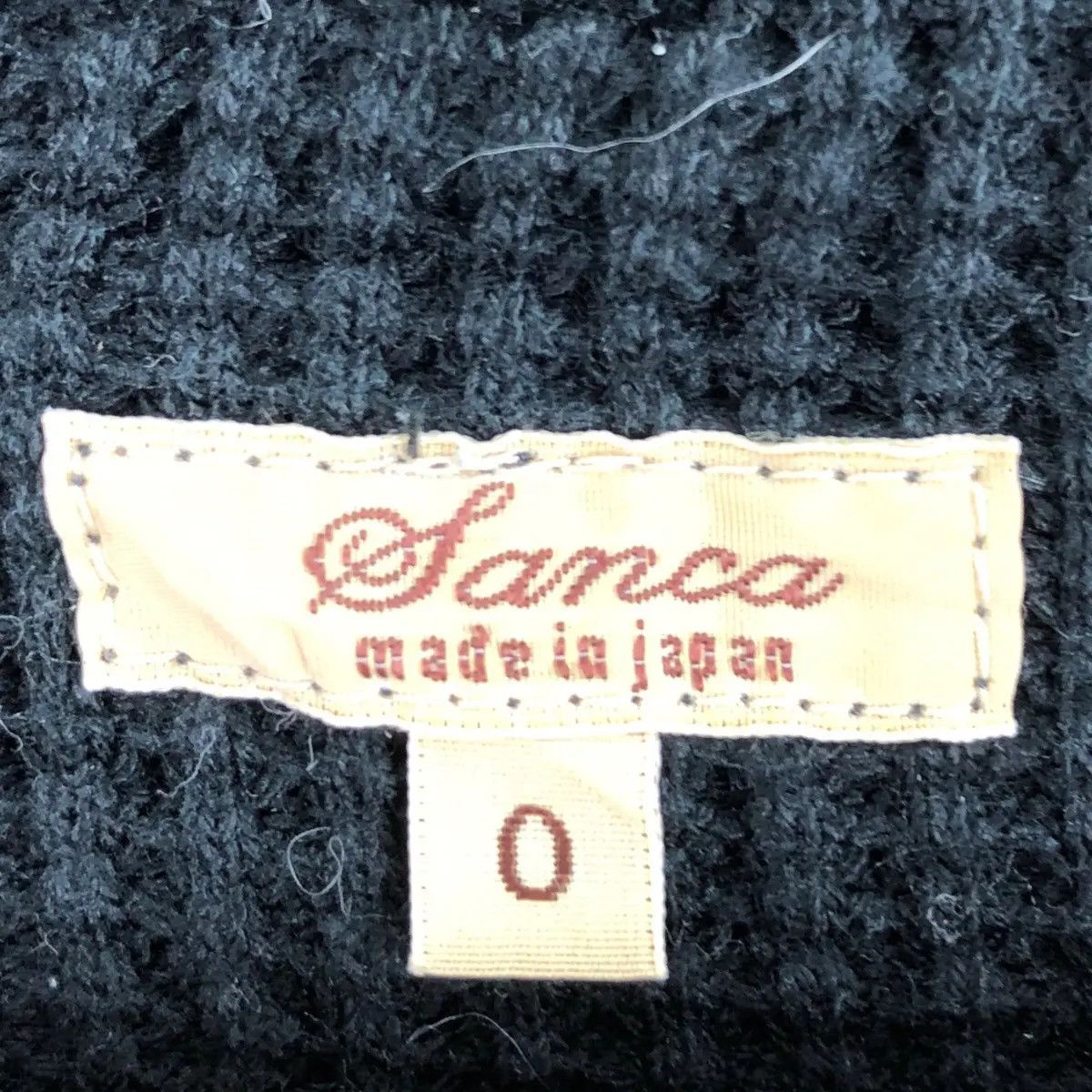 Sanca Vtg SANCA Made In JAPAN Pure Nature Indigo Knitwear Sweater Size XL / US 12-14 / IT 48-50 - 5 Thumbnail