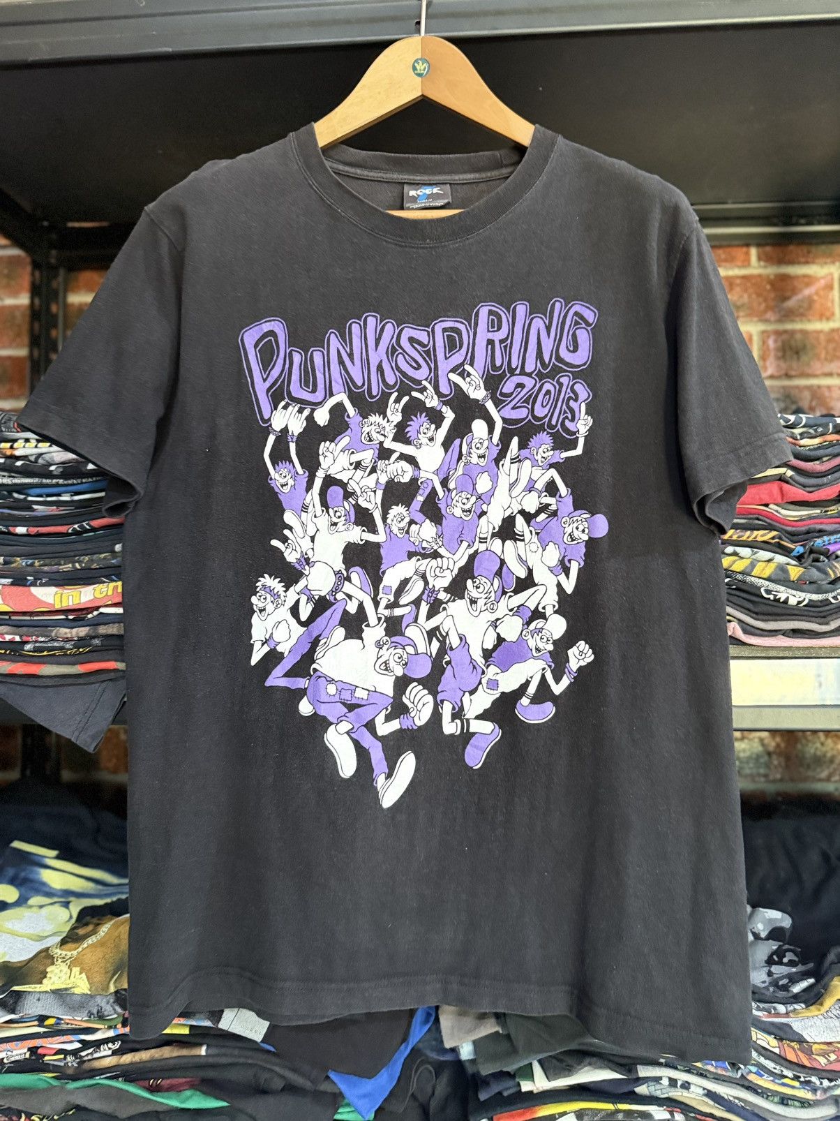 Band Tees × Vintage Vintage Punk Spring Weezer Nofx Simple Plan Faded Tee Size US L / EU 52-54 / 3 - 2 Thumbnail