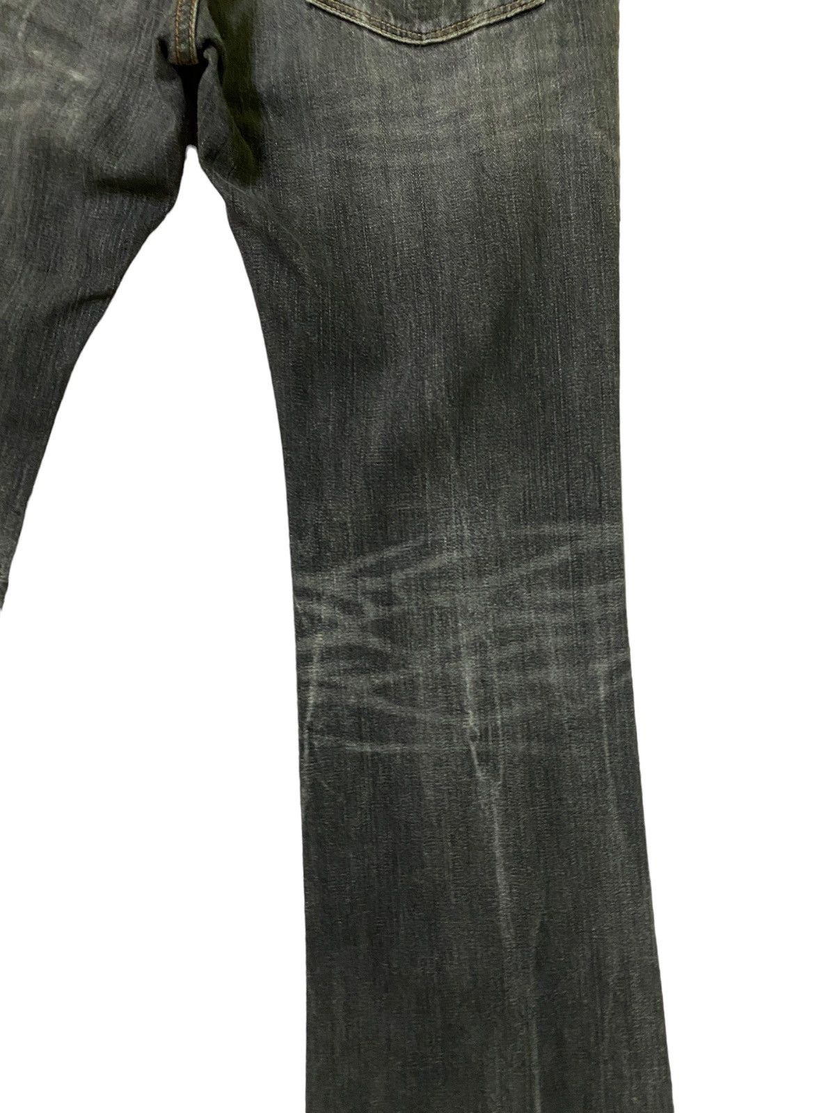 Vintage FLARED💥 WRANGLER CLAWMARKS BOOTCUT DENIM JEANS Size US 30 / EU 46 - 12 Thumbnail