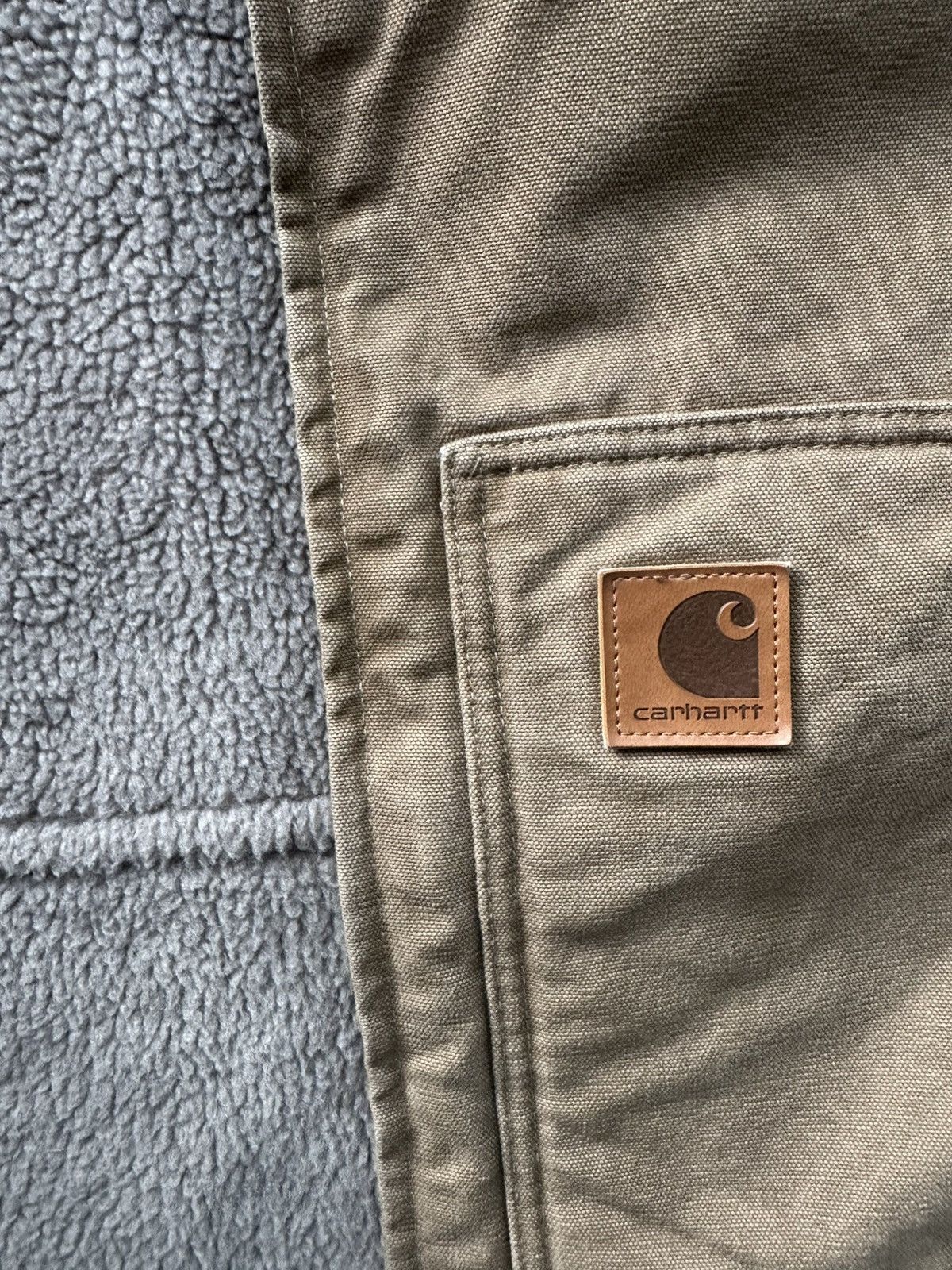 Carhartt Vintage Carhartt C61 Brown Ridge Coat Sherpa Lined Size US XL / EU 56 / 4 - 5 Thumbnail
