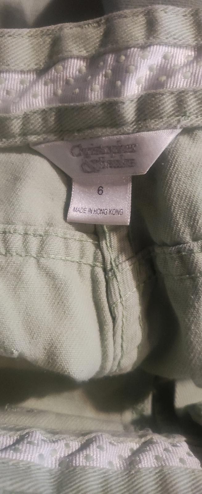 Designer Christopher & Banks Stylish Light Green Wide-Leg Jeans Size 28" / US 6 / IT 42 - 5 Thumbnail
