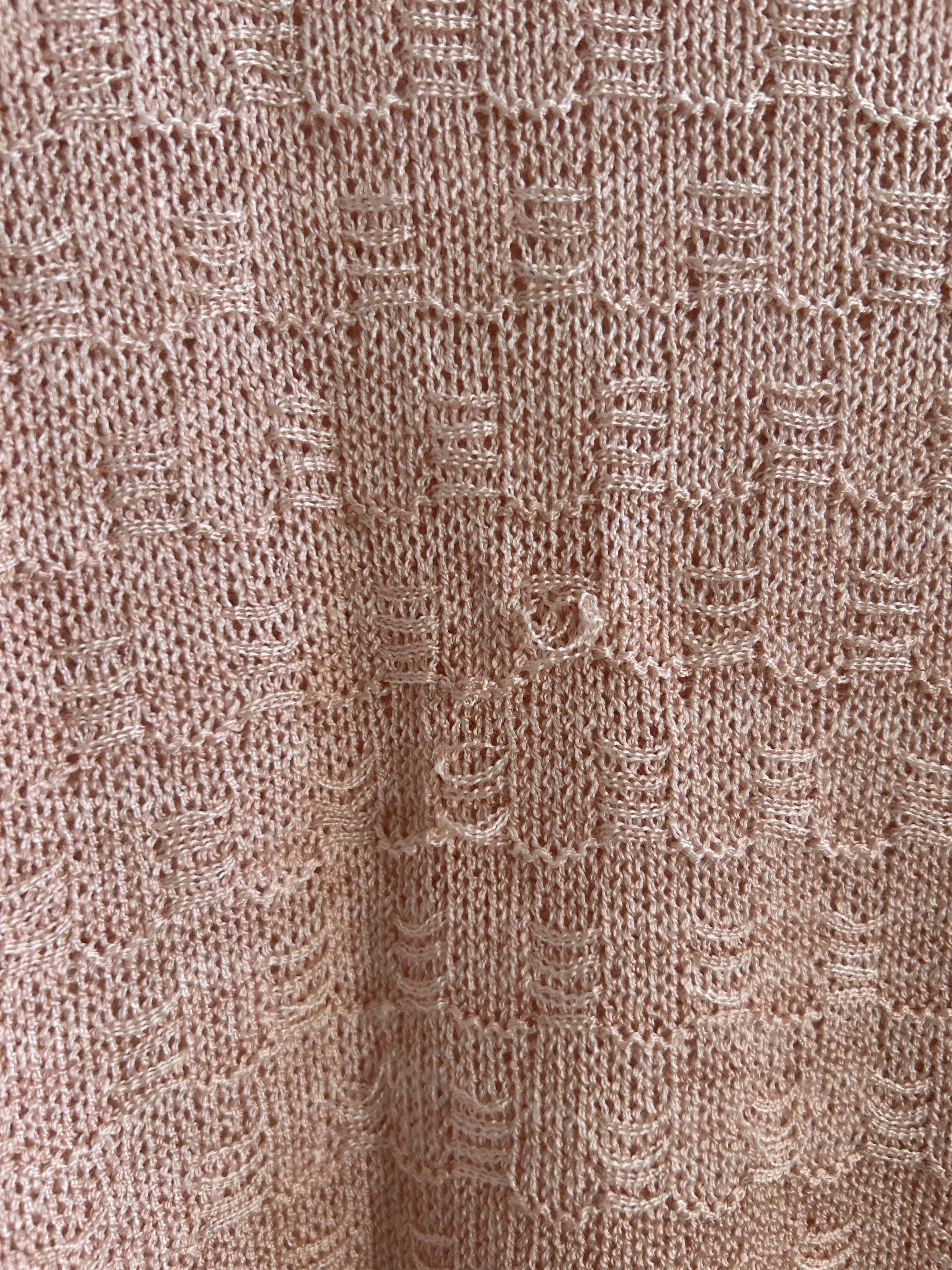 Vintage Vintage Y2K Blush Pink Sweater Size M / US 6-8 / IT 42-44 - 11 Thumbnail