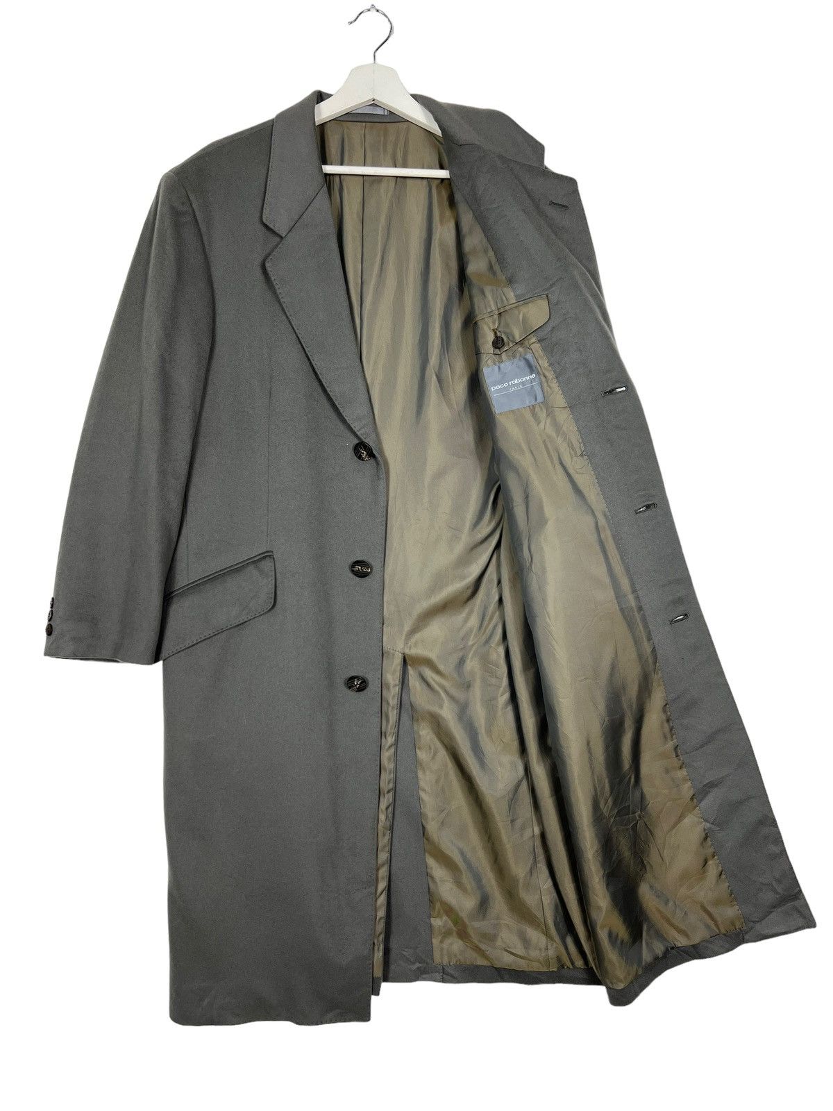 Other 🔥 PACO RABANNE PARIS OVERCOAT Size US M / EU 48-50 / 2 - 9 Thumbnail