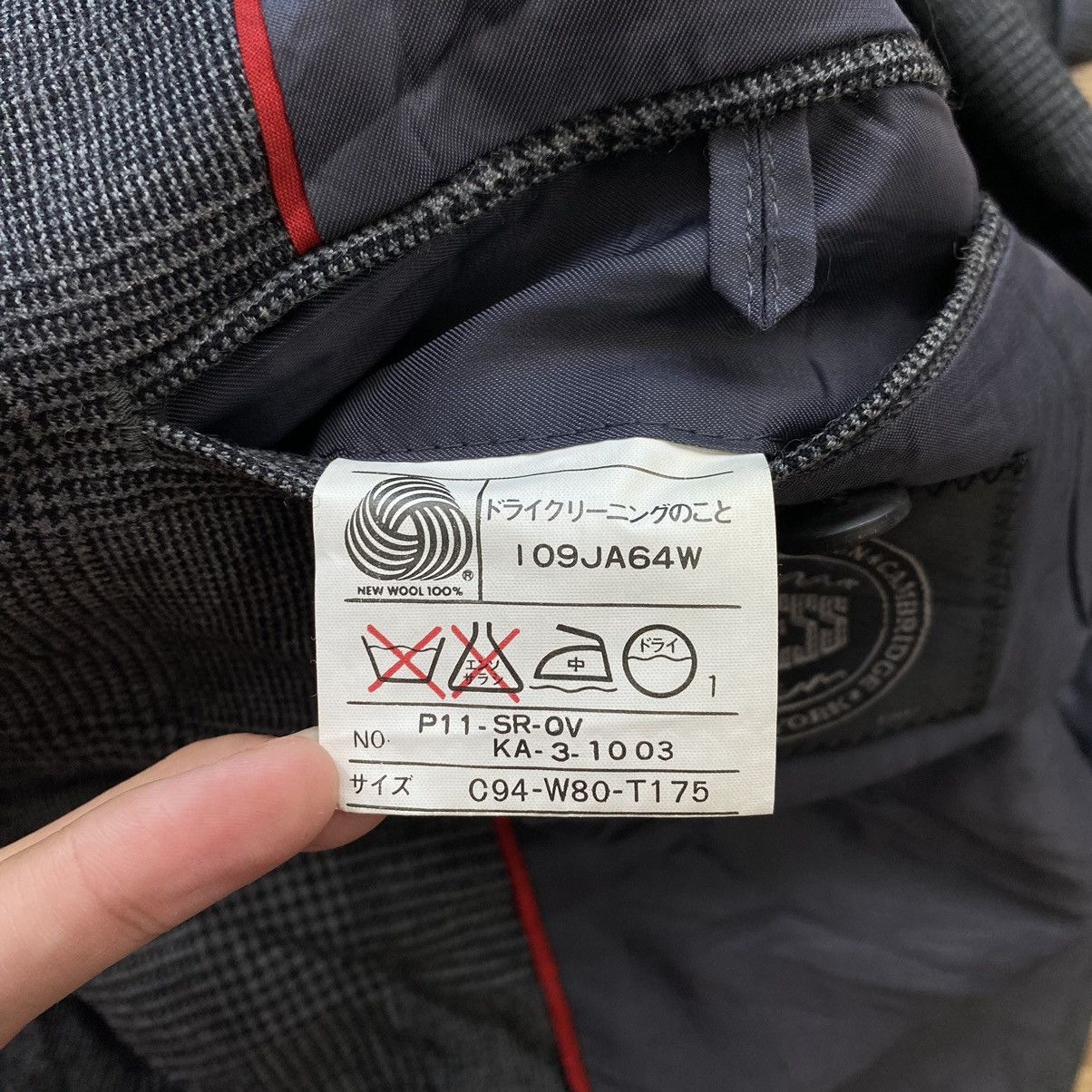 J. Press Vintage J.PRESS New York Checkred Design Grey Blazer Coat Size US M / EU 48-50 / 2 - 4 Thumbnail