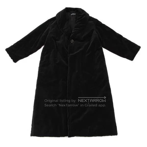 Comme des Garcons Comme des Garcons size F Black vintage velvet top Size M / US 6-8 / IT 42-44 - 2 Thumbnail