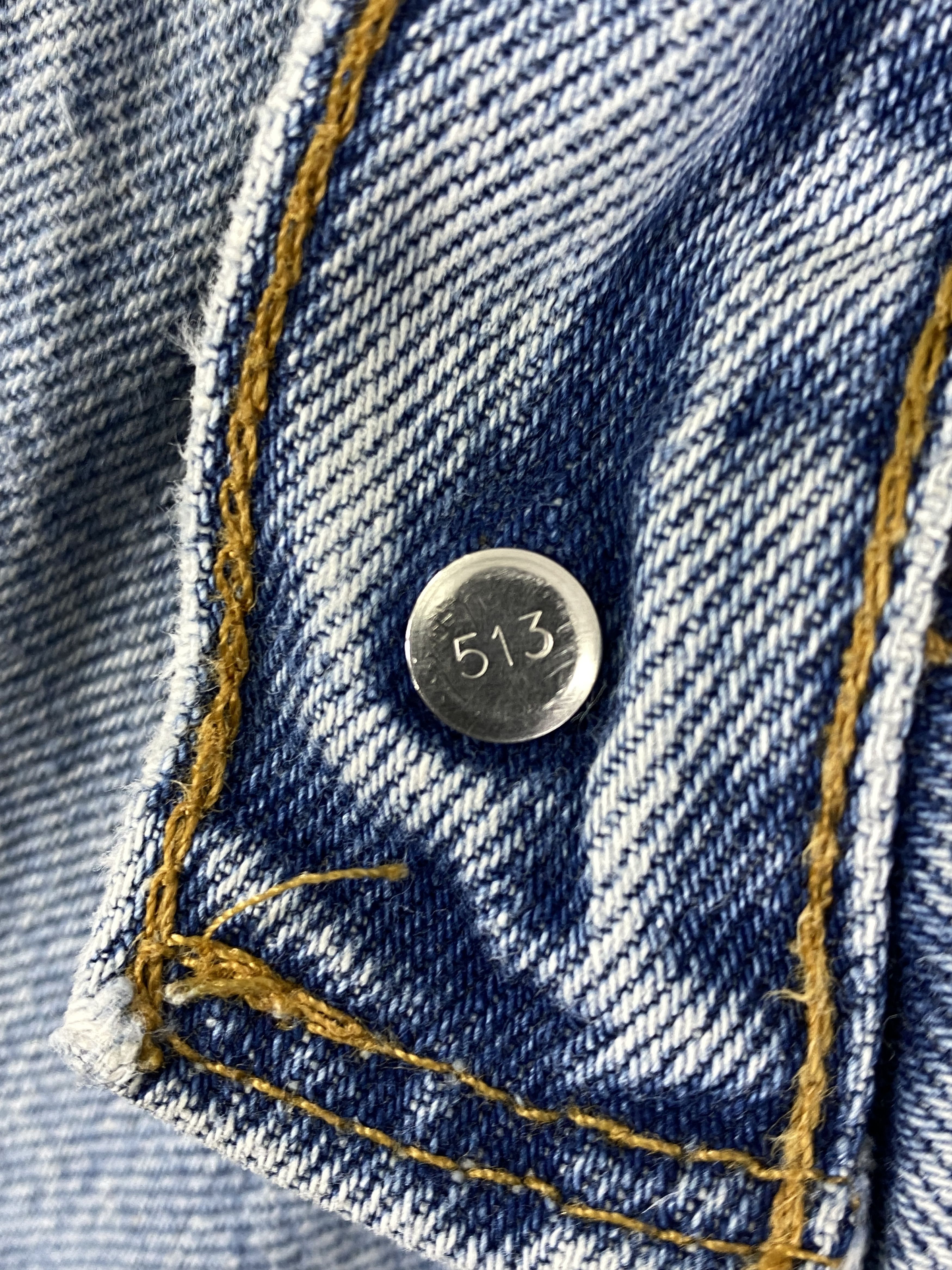 Levi's 90's Light Blue Wash Vintage Levi's 560 USA 32x29.5 JN1833 Size US 32 / EU 48 - 7 Thumbnail