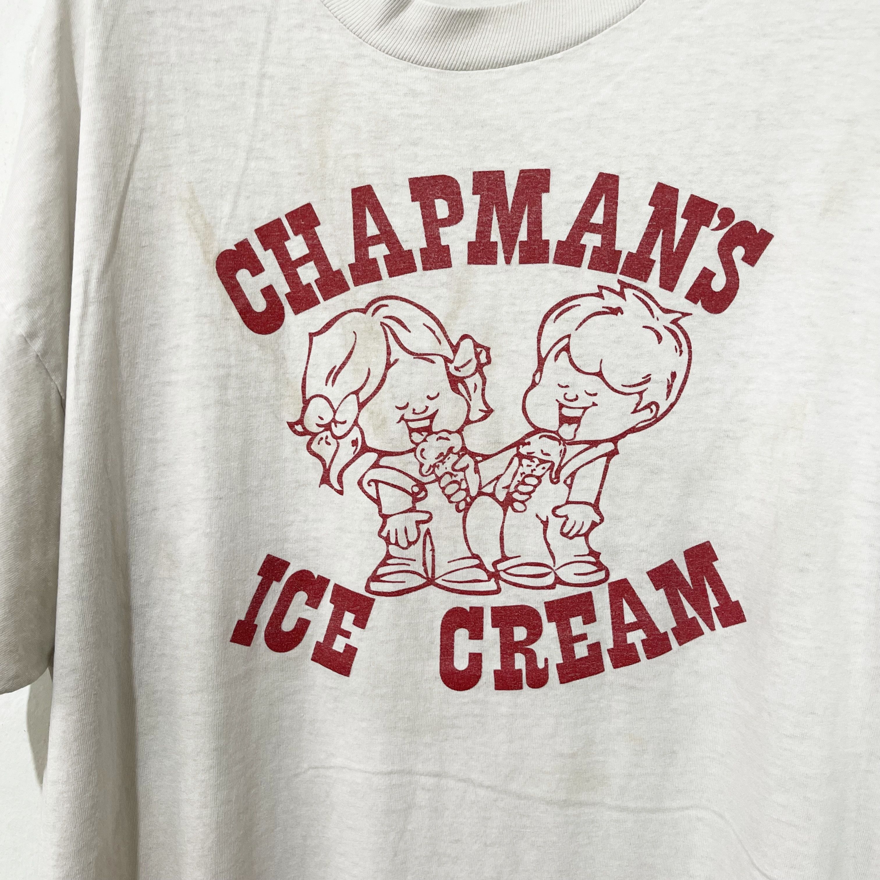 Vintage Vintage 90s Chapman's Ice Cream Shirt Size US XL / EU 56 / 4 - 2 Thumbnail